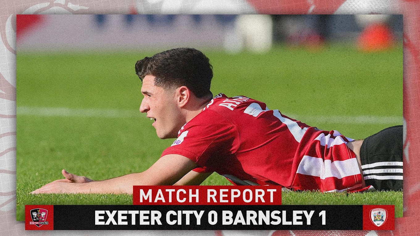 Exeter City 0-1 Barnsley