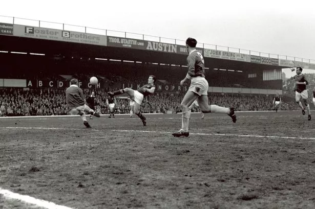 Blues v Aston Villa in 1963