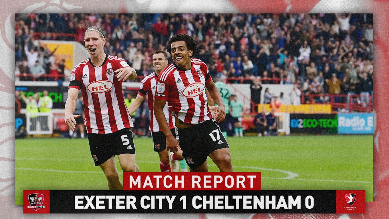 Exeter City 1-0 Cheltenham Town