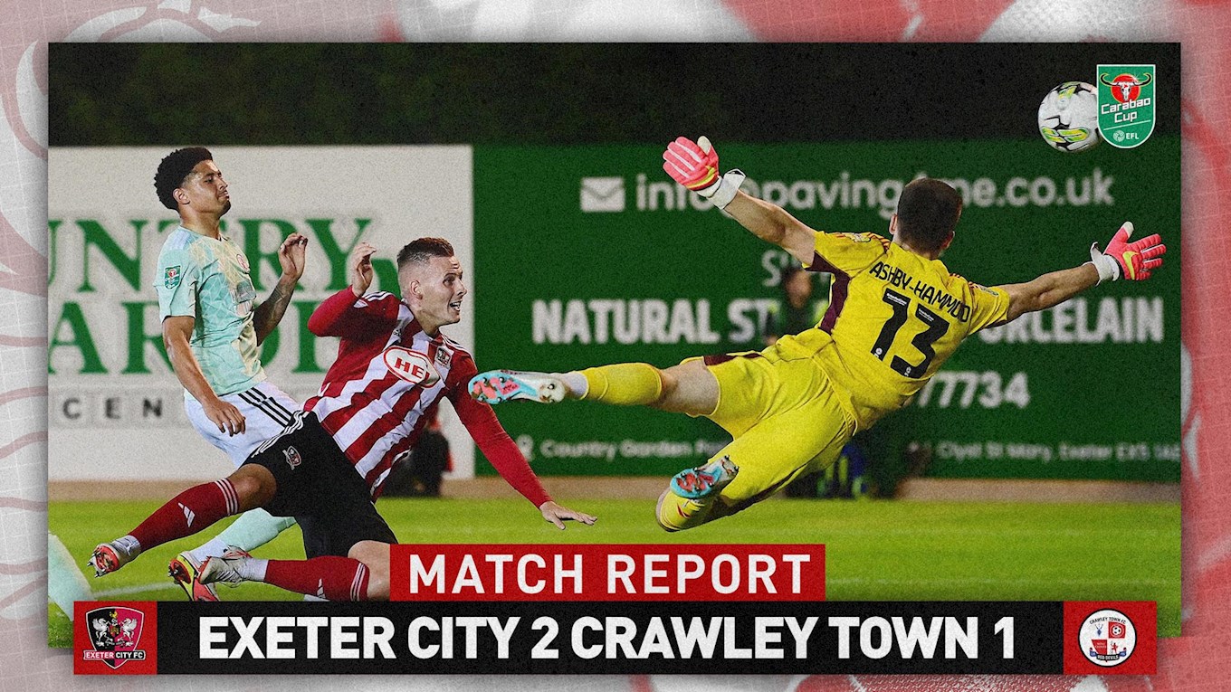 Exeter 2-1 Crawley