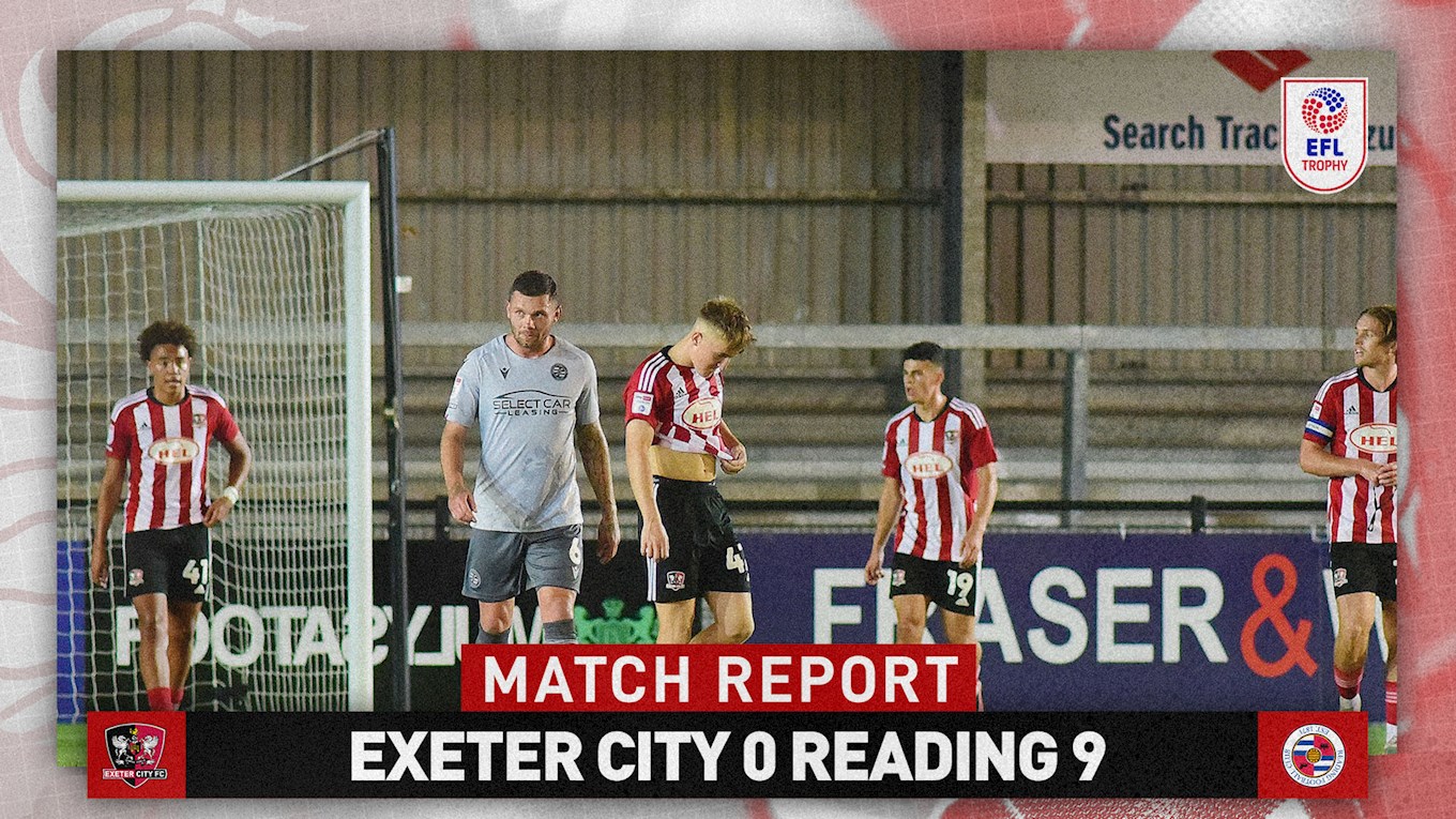 Exeter City 0-9 Reading