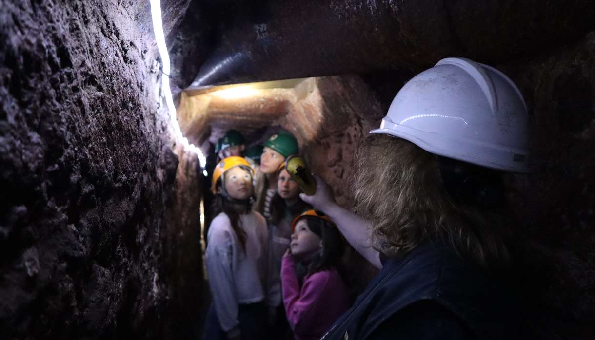 A view of the exeter underground passages
