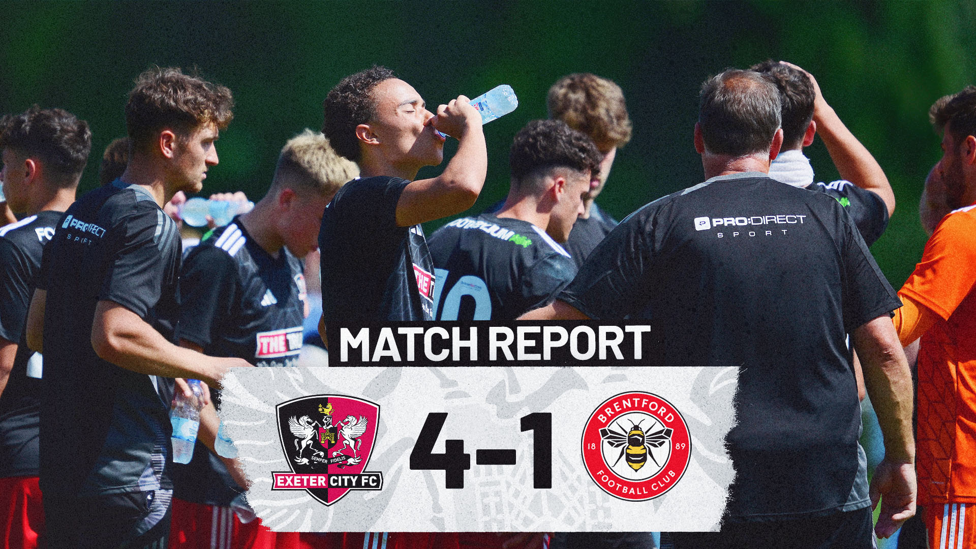 Exeter City 4-1 Brentford B Match report image