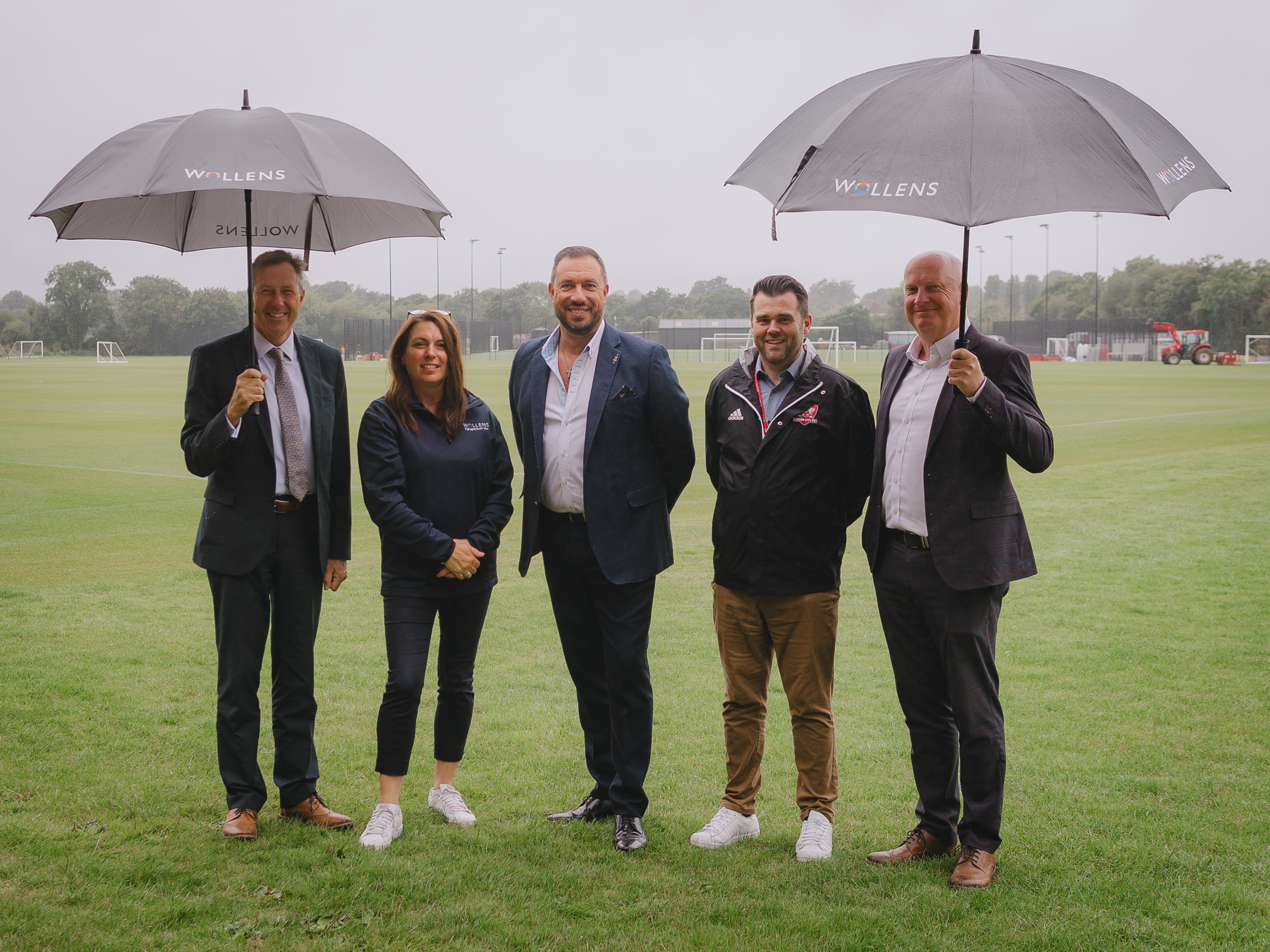 Wollens at the training ground