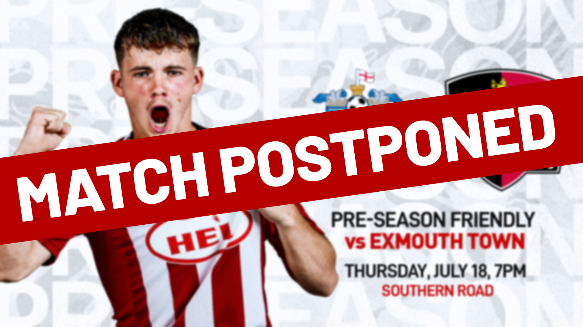 Exmouth match postponed