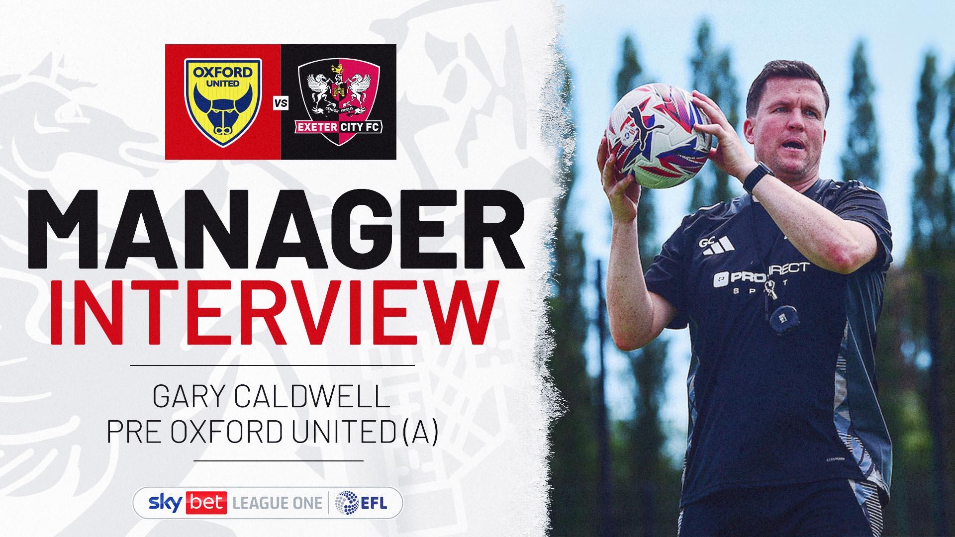 Oxford United pre-match interview image