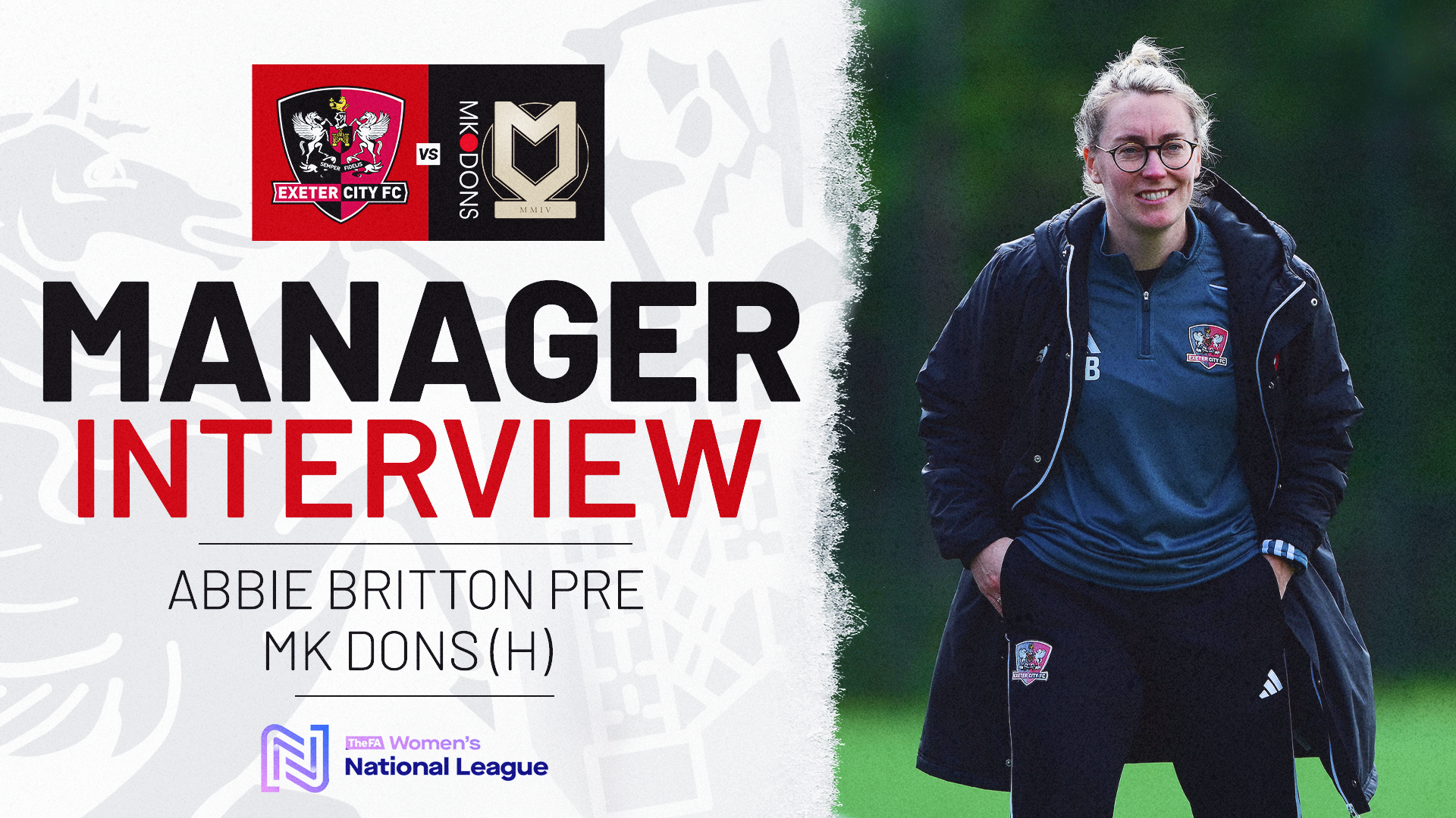 Abbie Britton pre MK Dons preview image