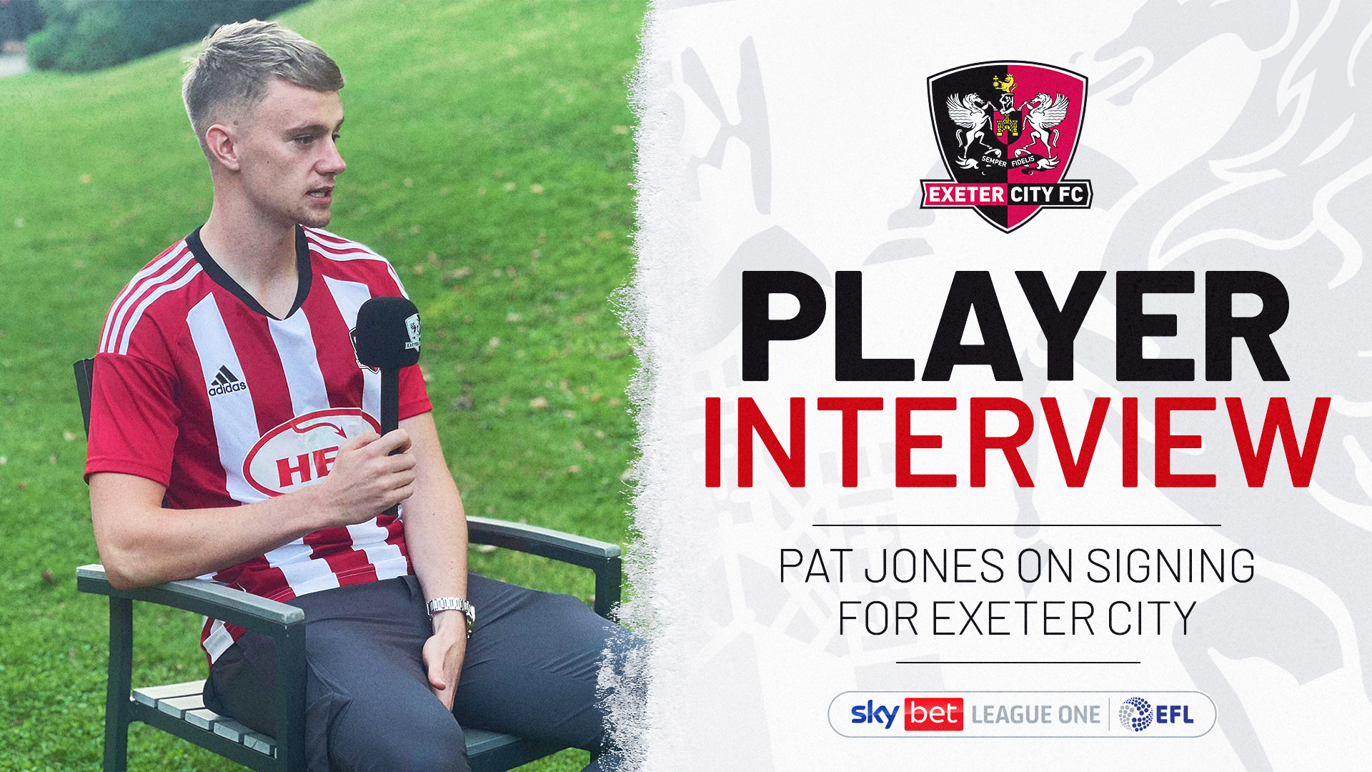 Pat Jones on joining the Grecians | Exeter City F.C.