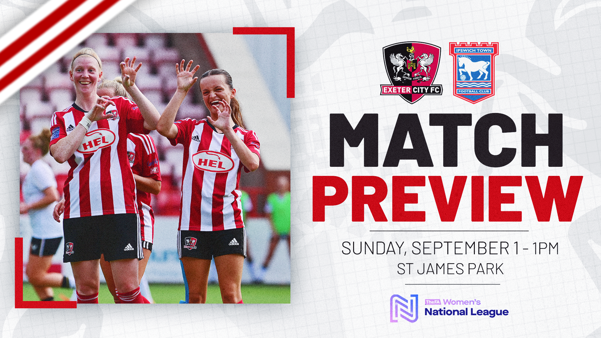 Exeter City Women vs Ipswich Women