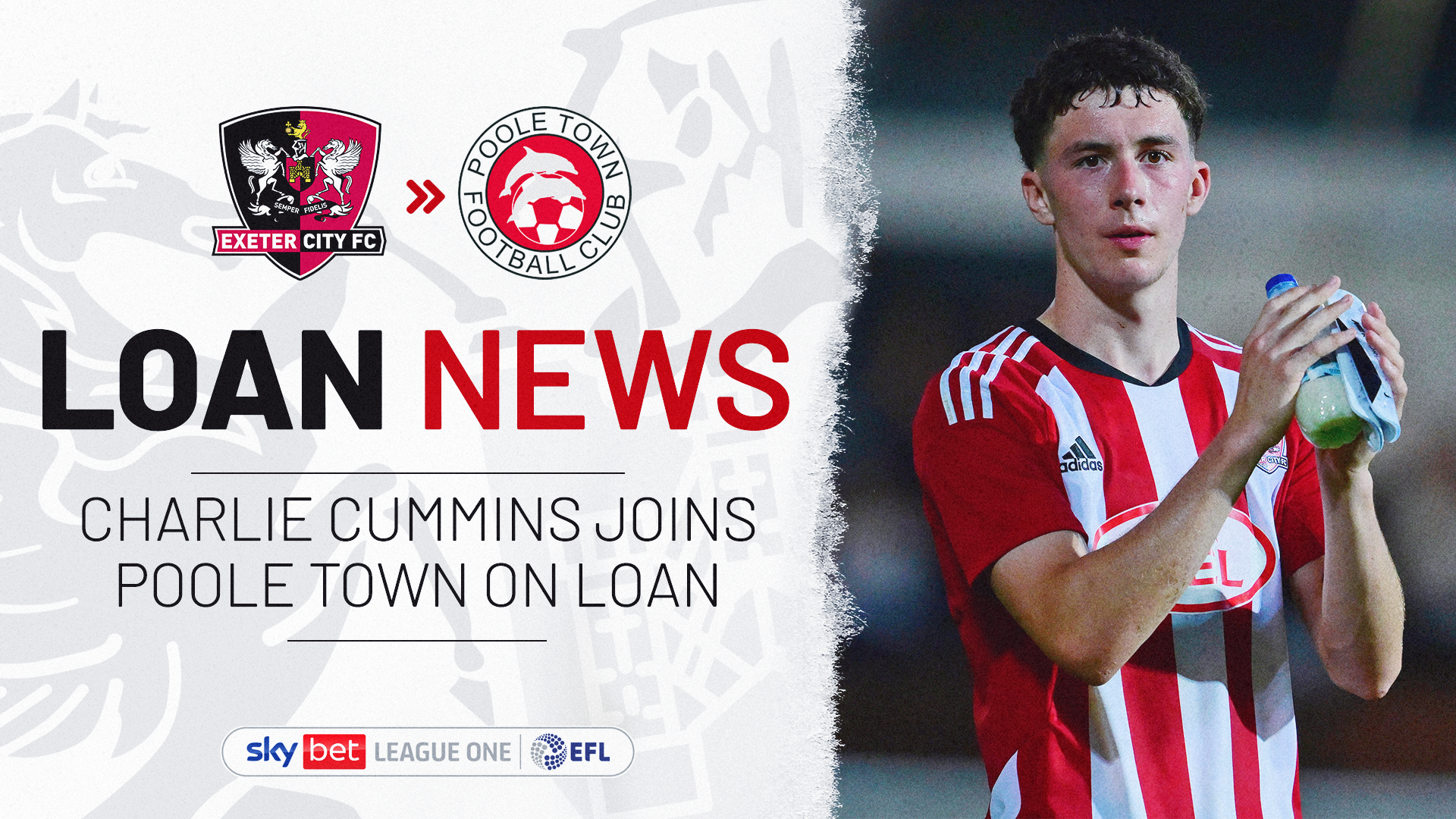 Charlie Cummins on loan to Poole Town