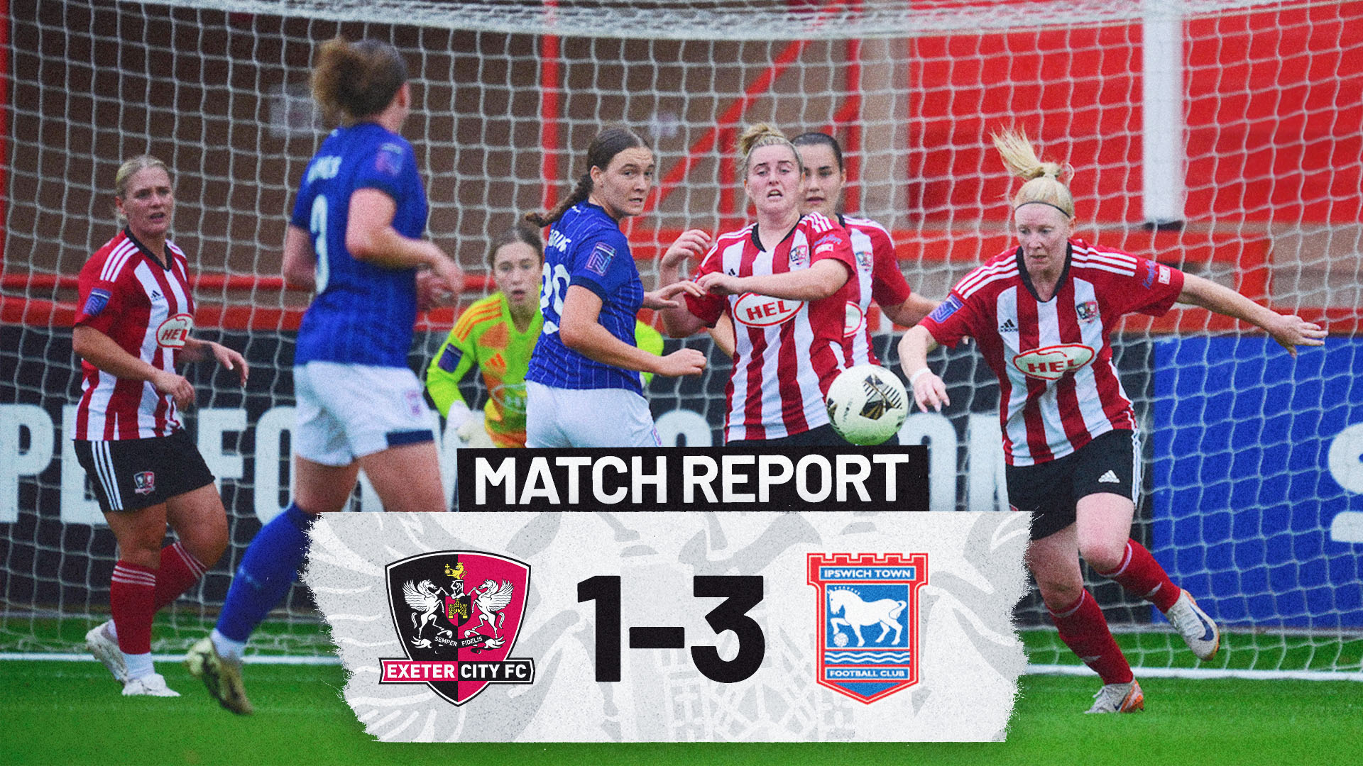 Women's Match Report image for Ipswich Town cup match