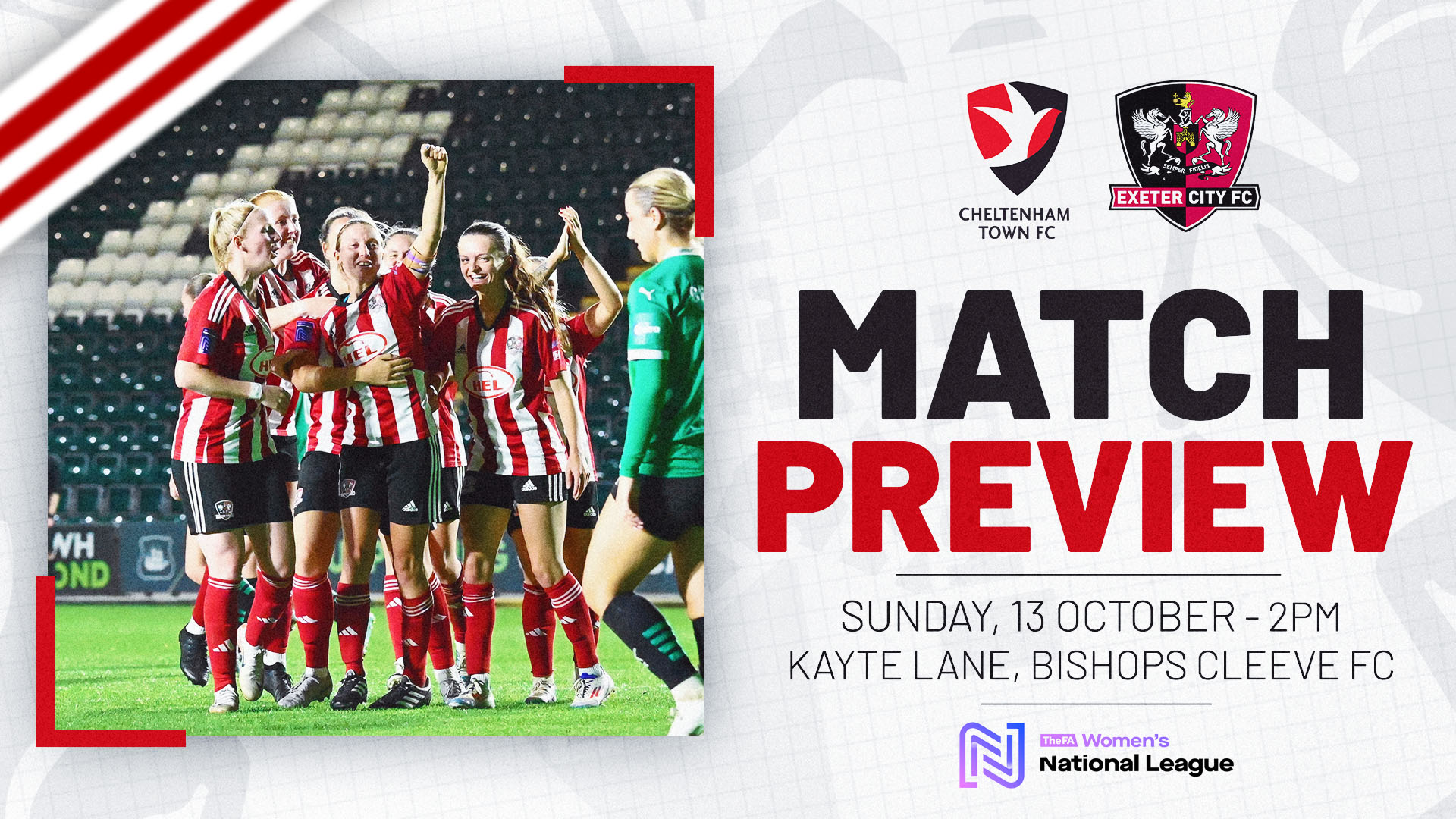 Match Preview image for women's match at Cheltenham Town