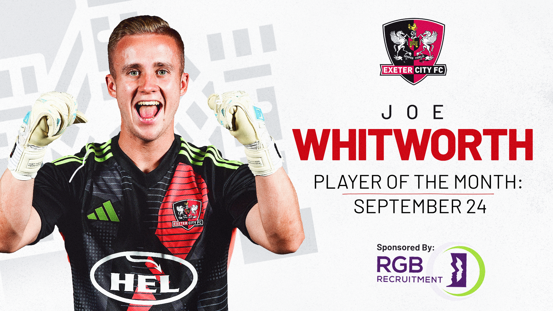 Joe Whitworth POTM