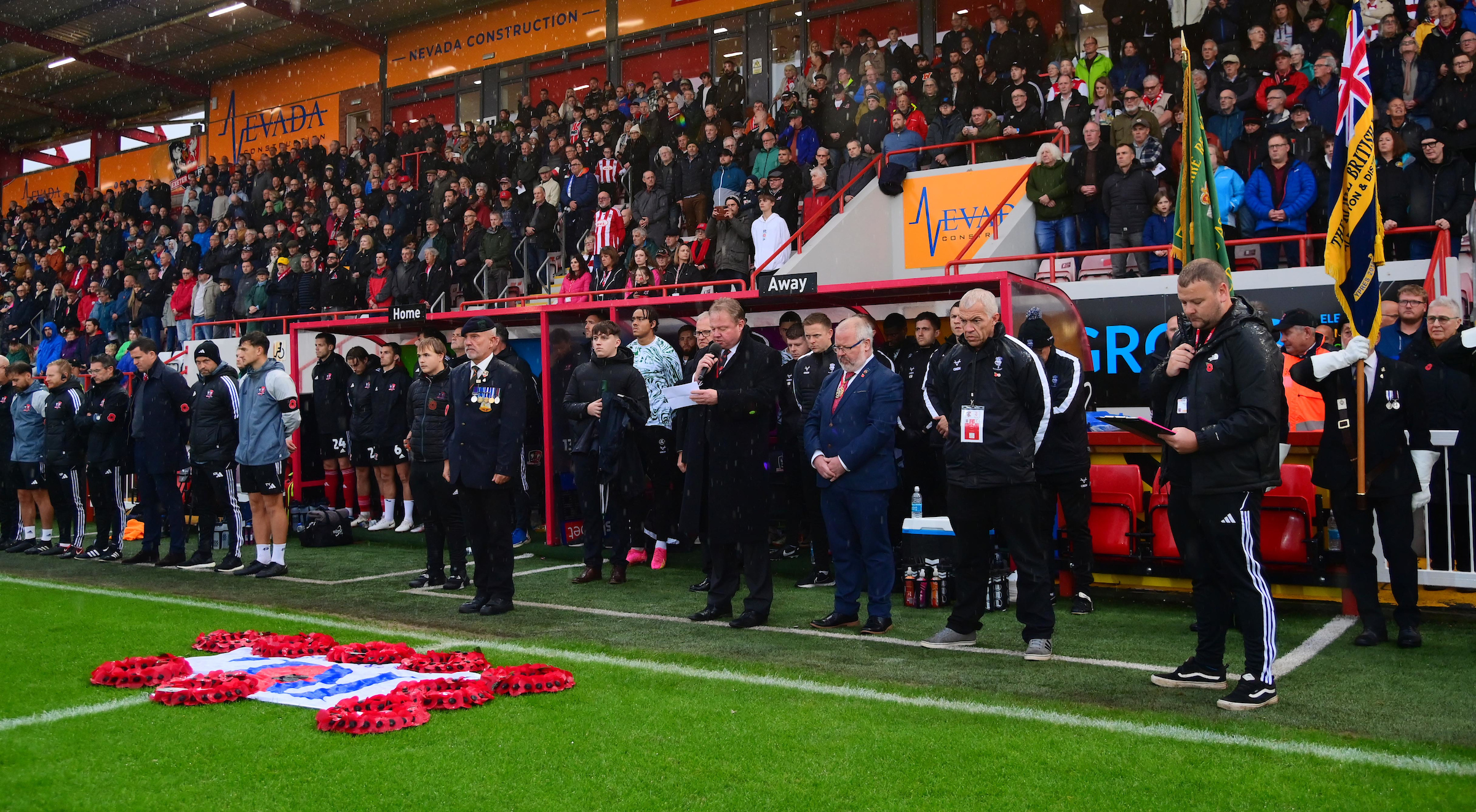 Remembrance at Exeter City 