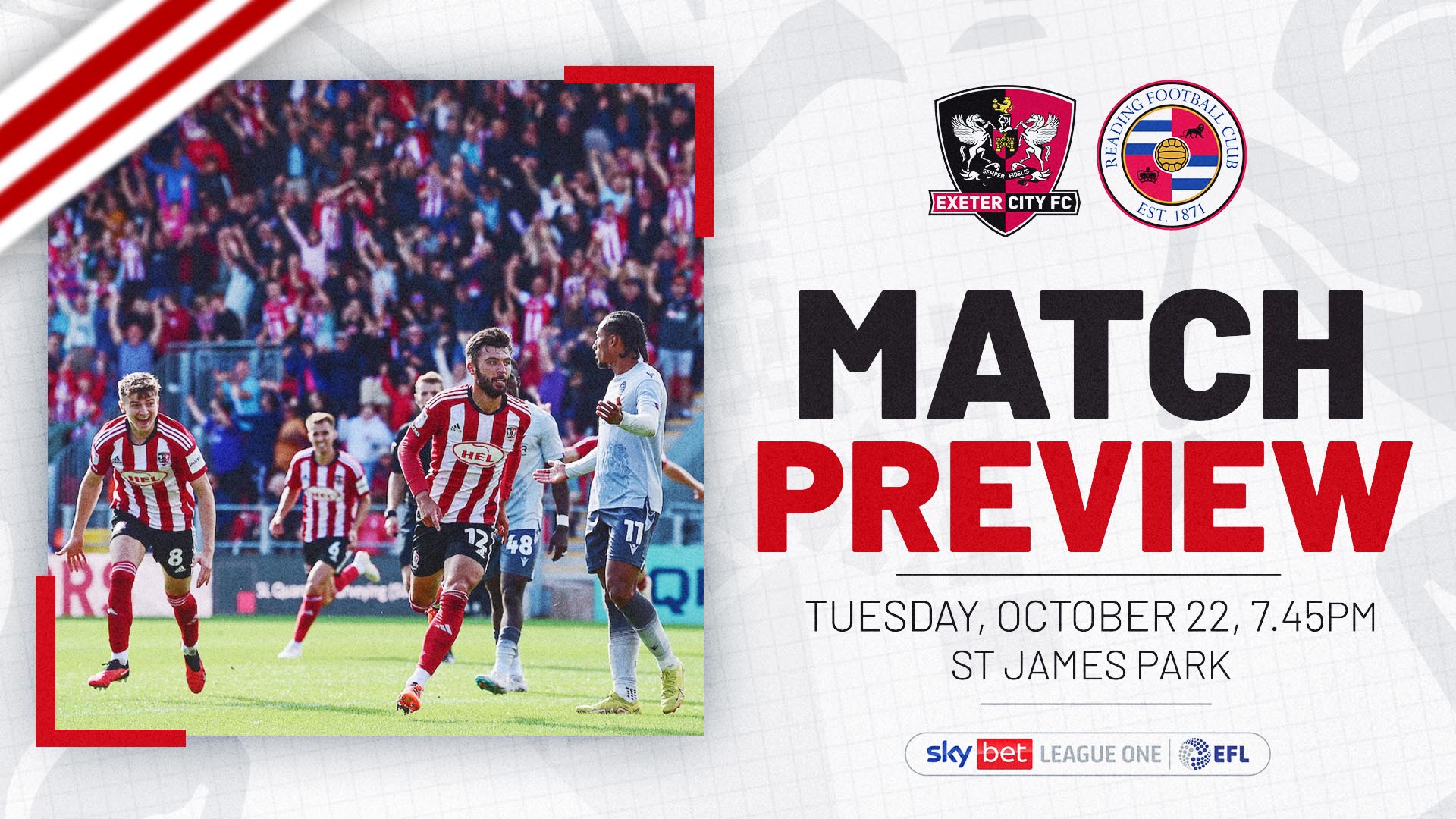 Match Preview image for Reading home fixture