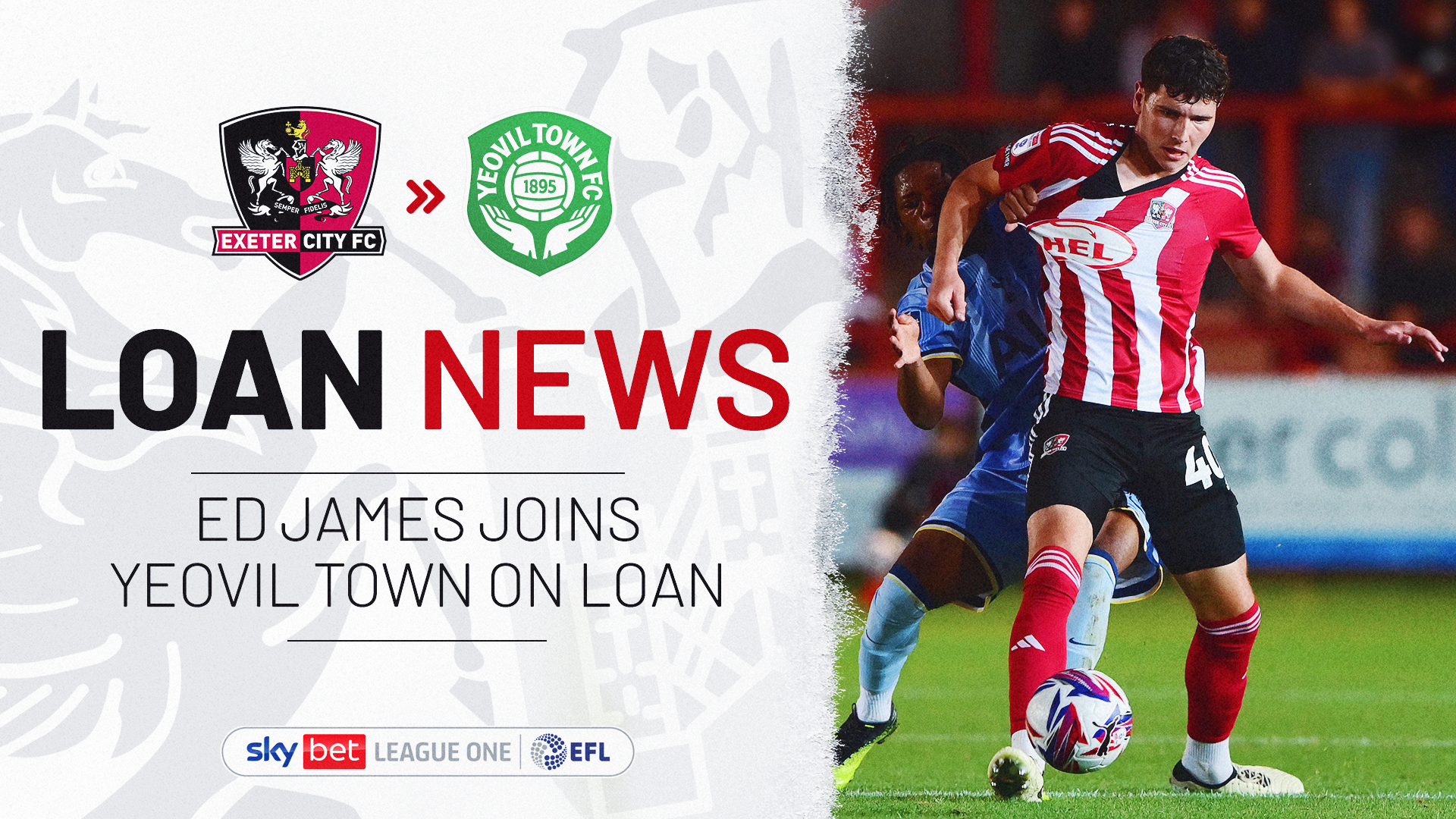 Ed James joins Yeovil Town on loan