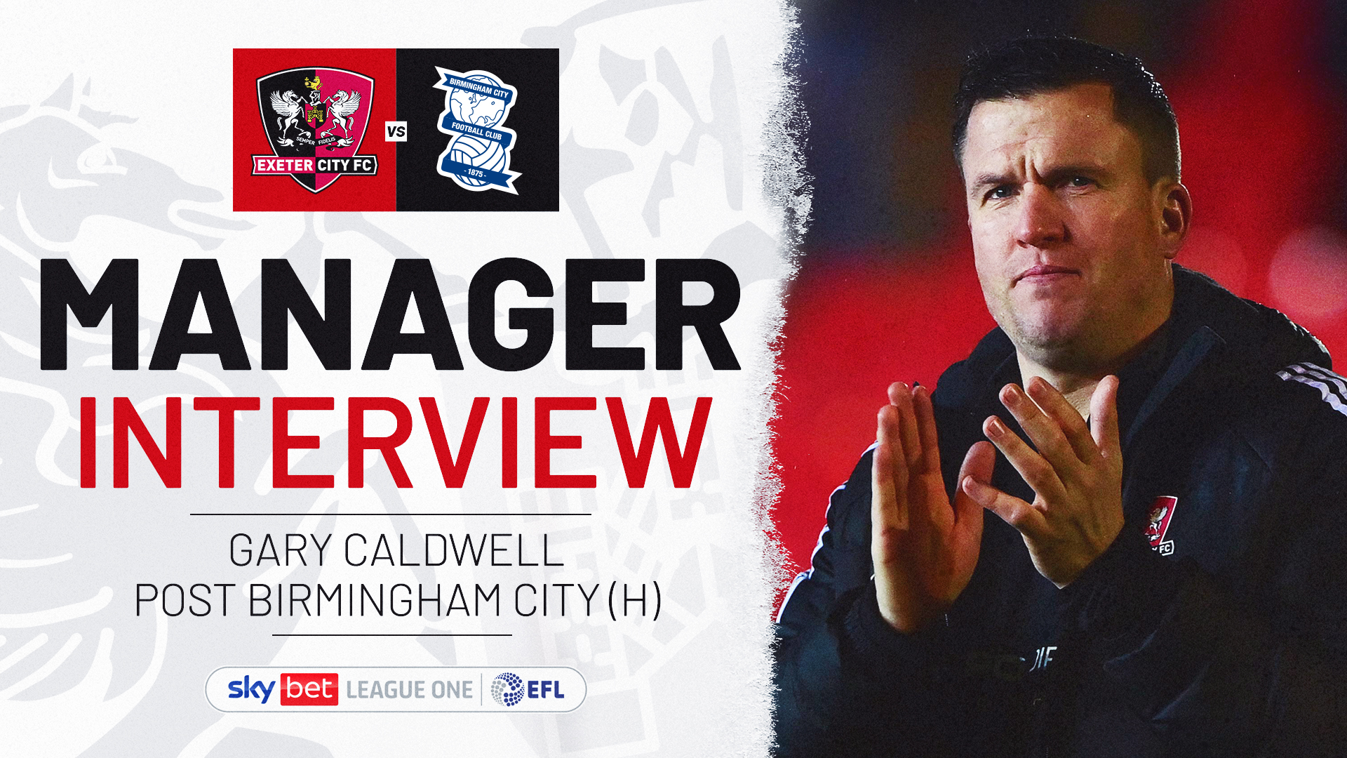 Gary Caldwell interview graphic