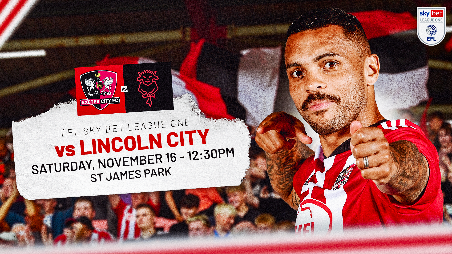 Exeter City vs Lincoln City 