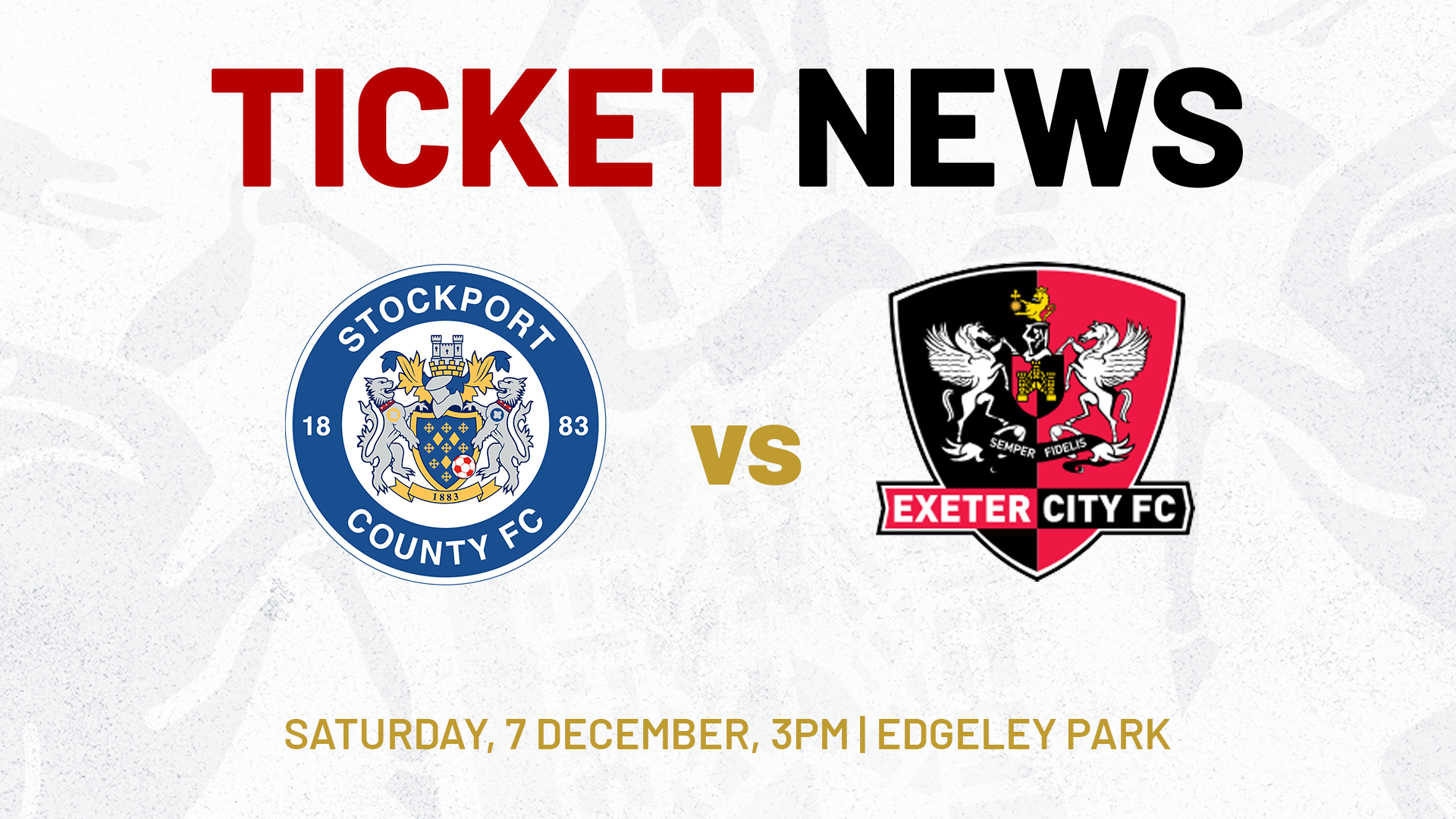 away tickets image for Stockport county away match