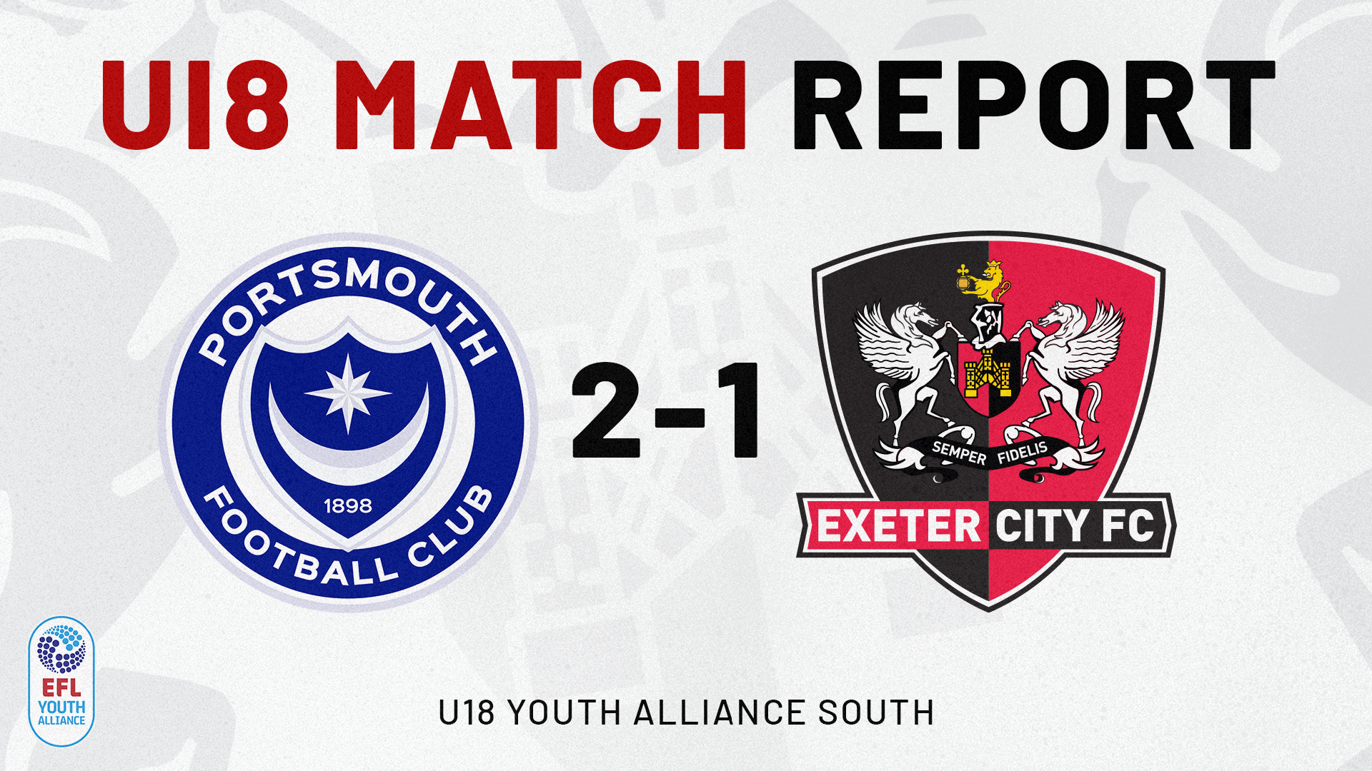 Portsmouth 2 City u18 1