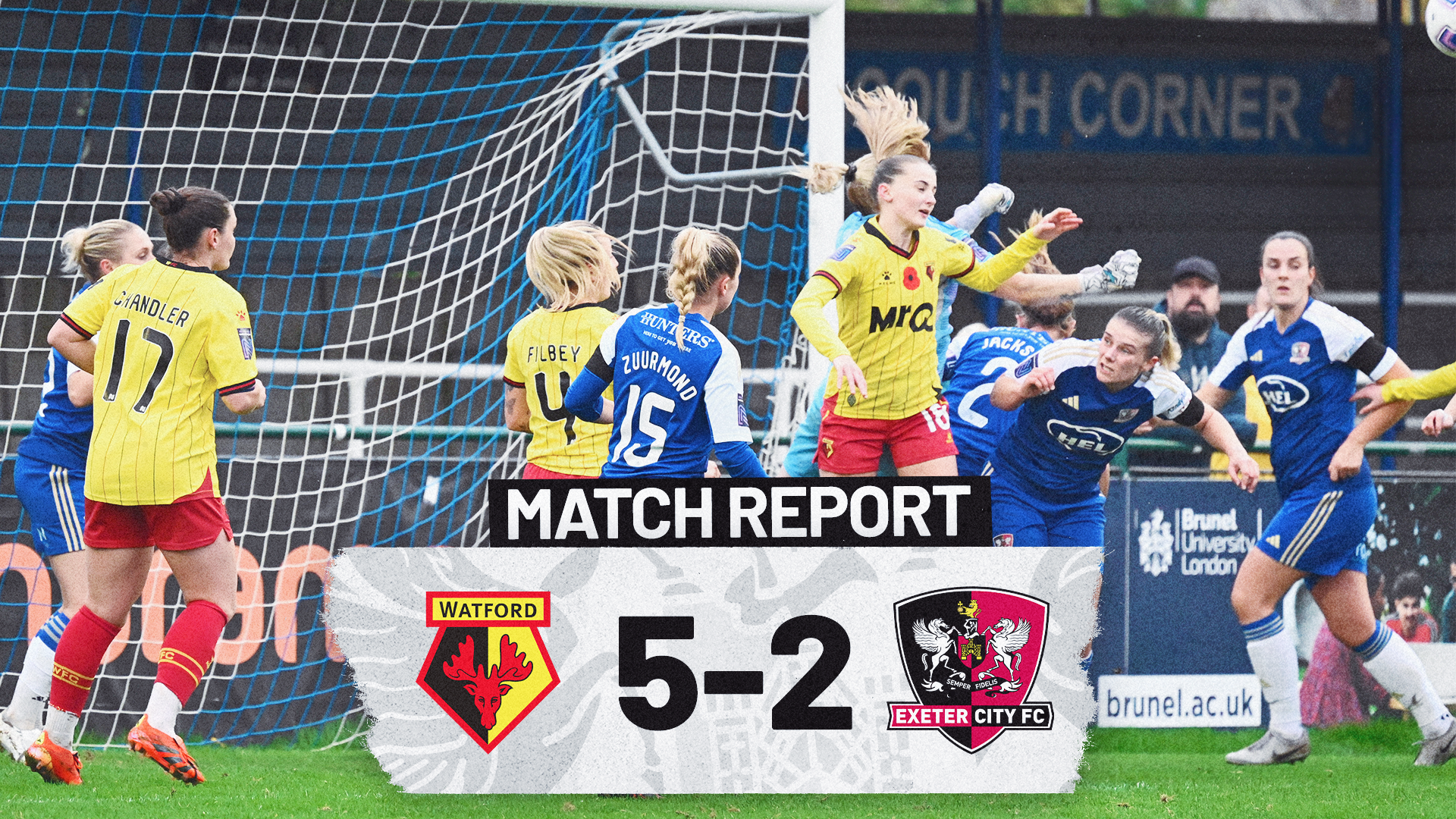 Watford women's match report