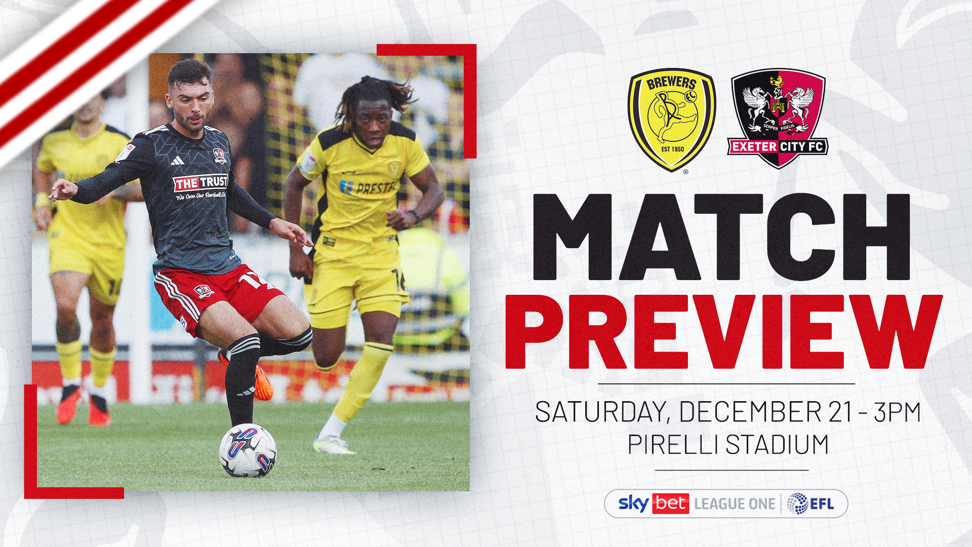 Burton Albion match preview image