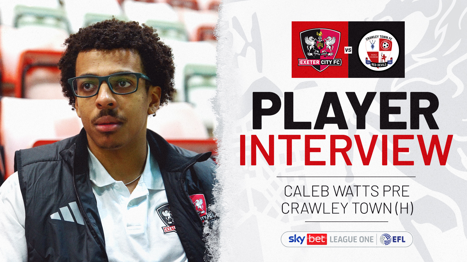 Caleb Watts Interview image for Crawley