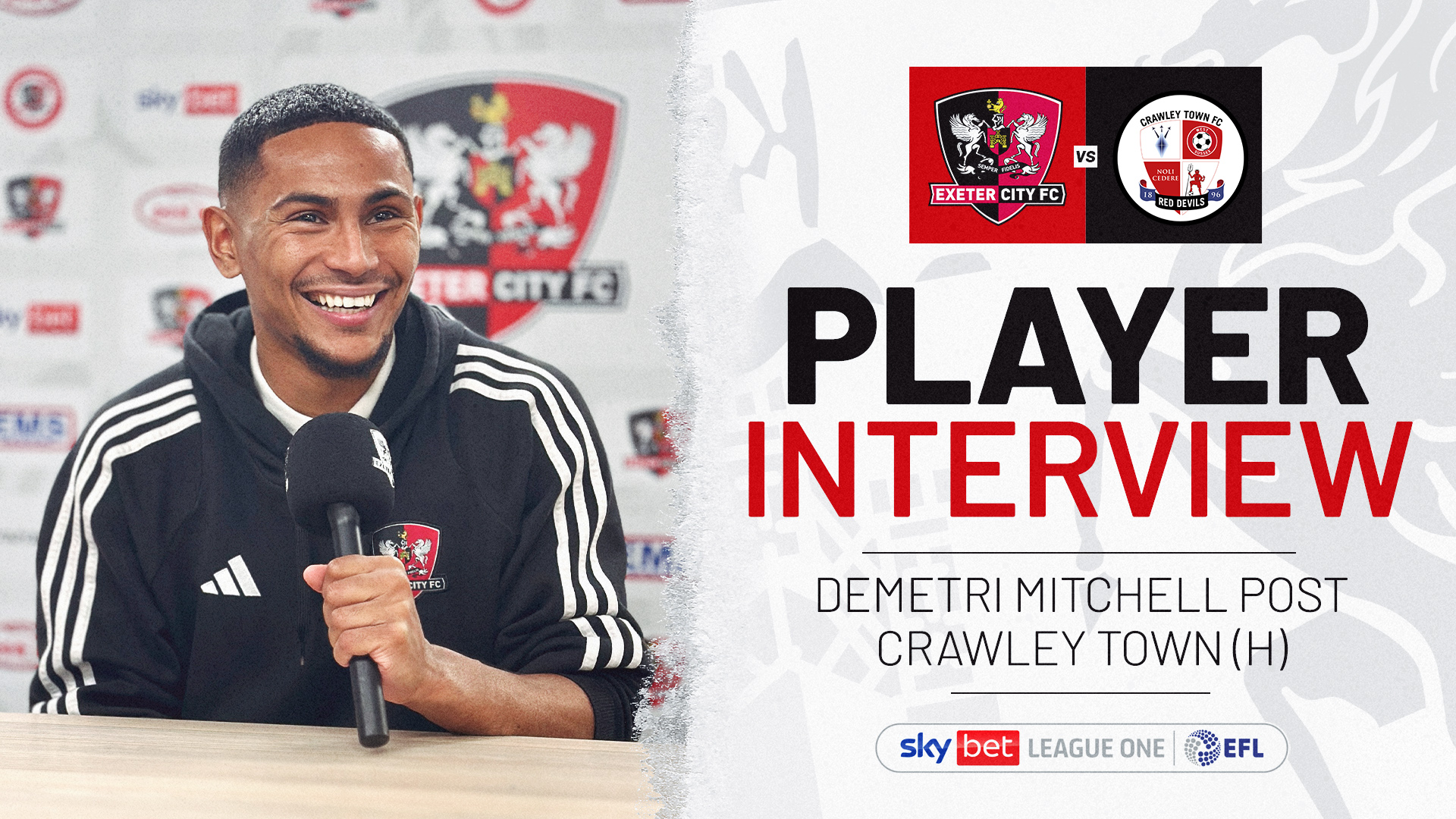 Demi Mitchell post Crawley interview