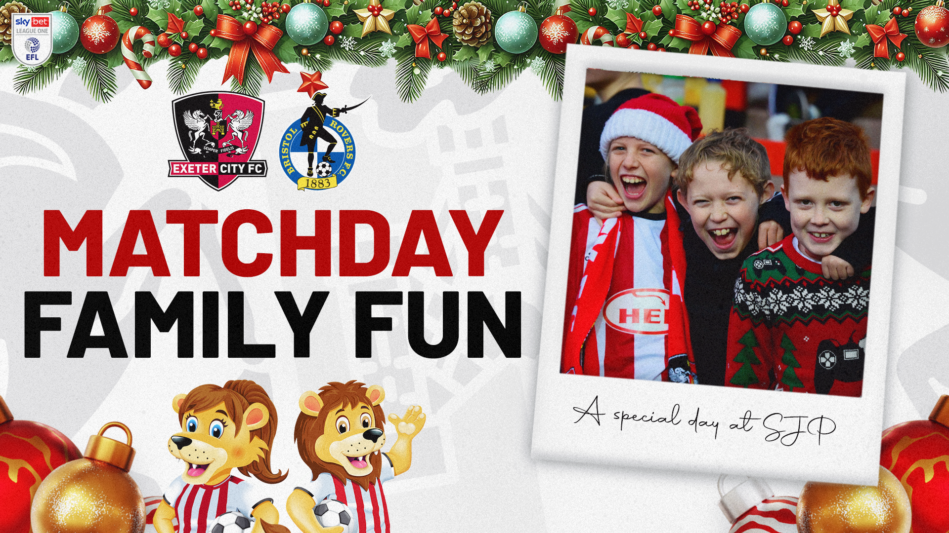 Matchday Family Fun: Bristol Rovers