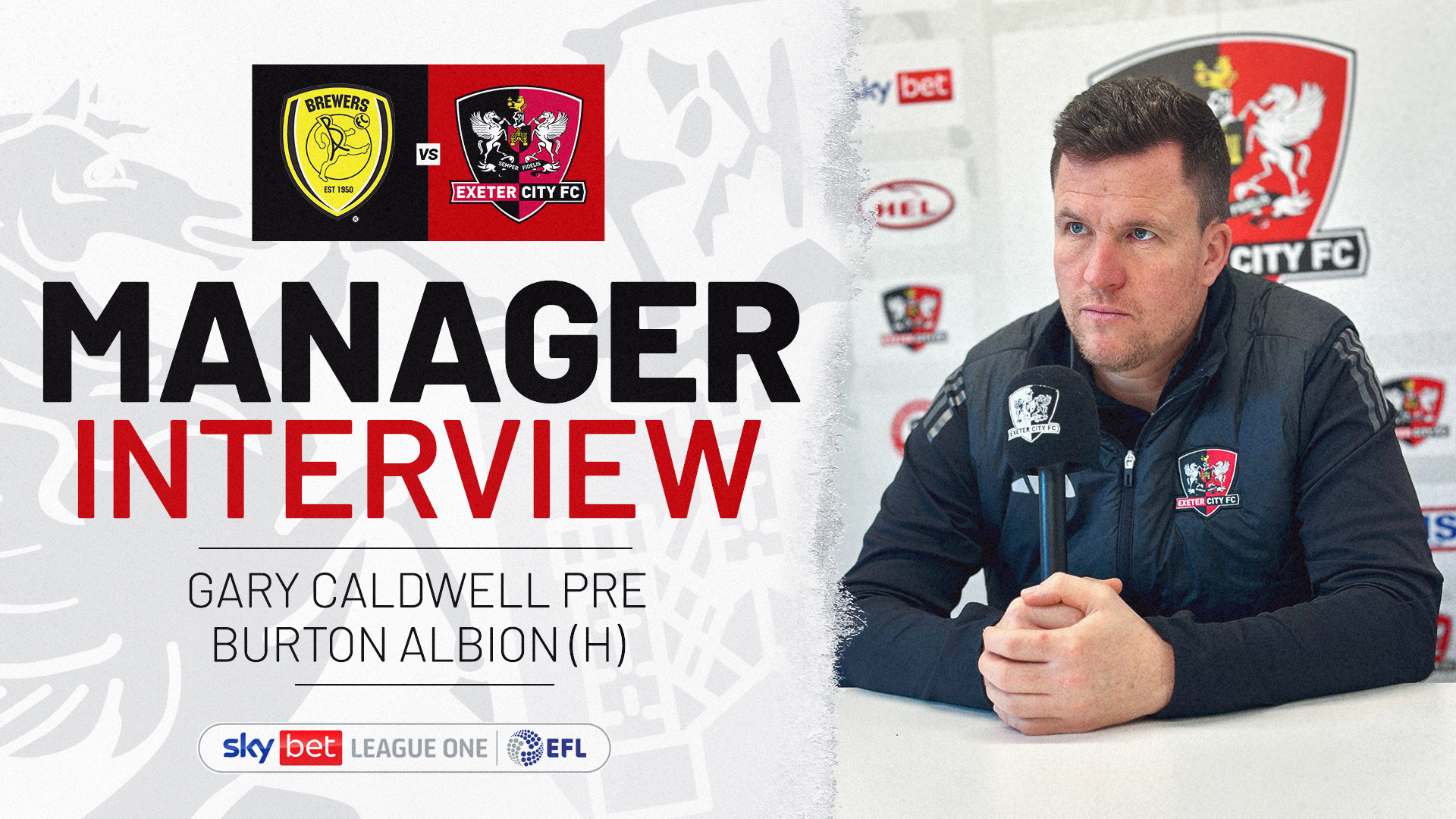 Gary Caldwell pre Burton interview image