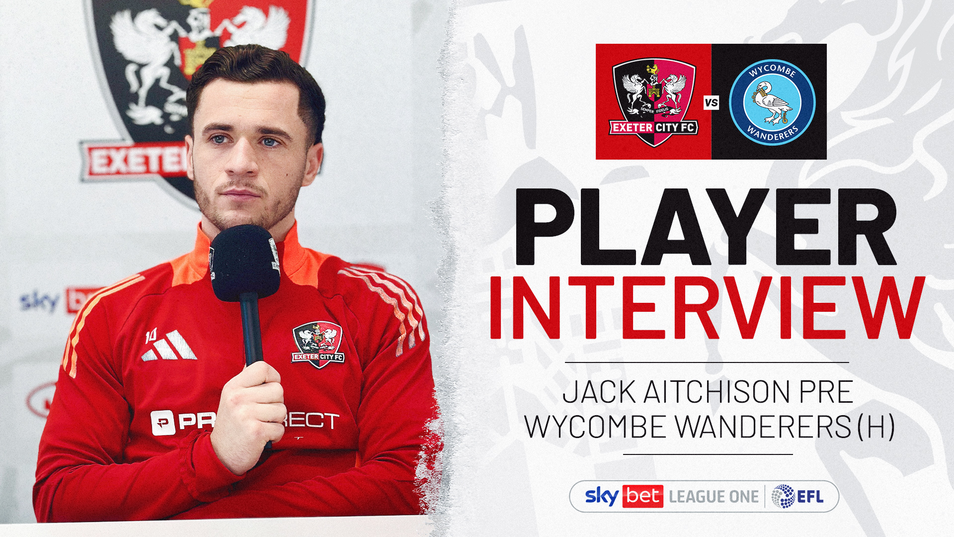 Jack Aitchison pre Wycombe interview