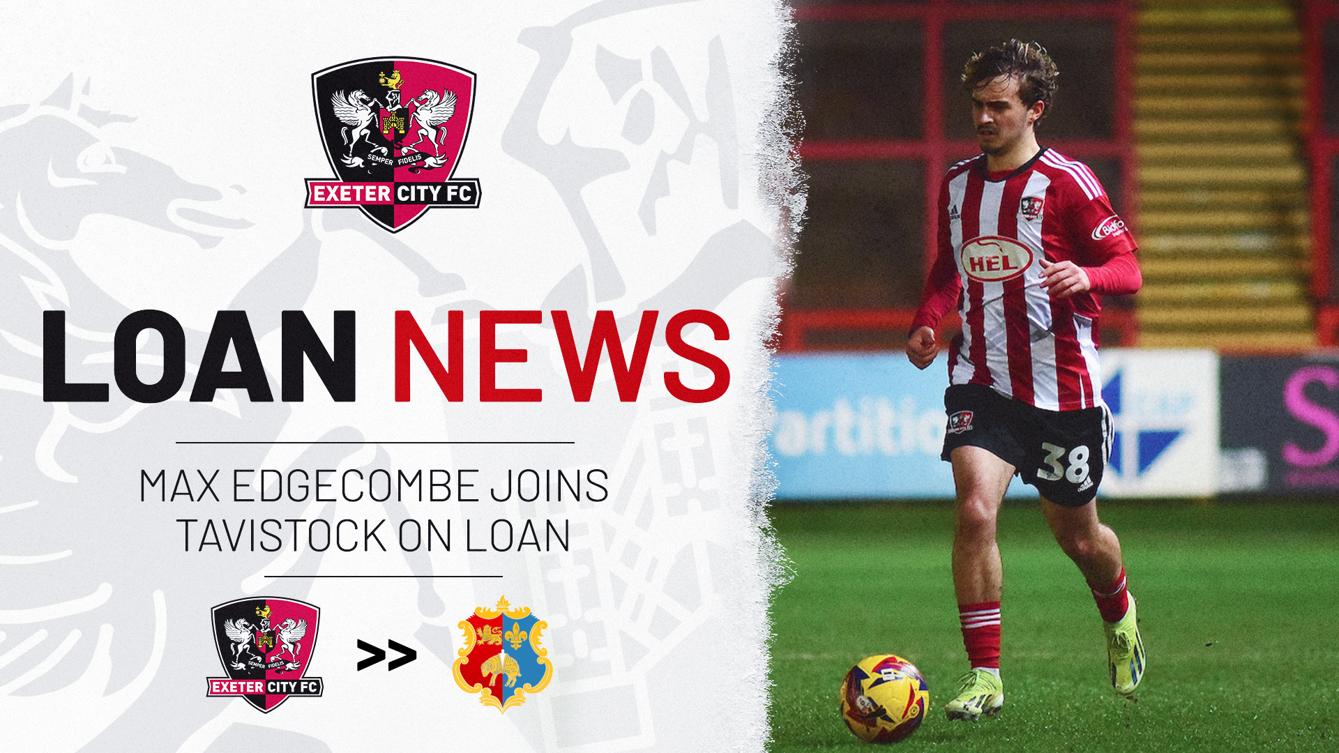 Max Edgecombe joins Tavistock on loan