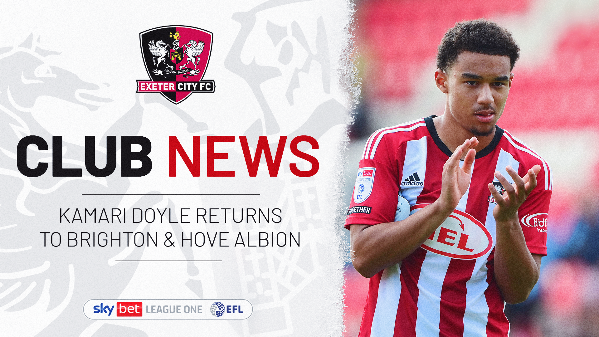 Kamari Doyle returns to Brighton