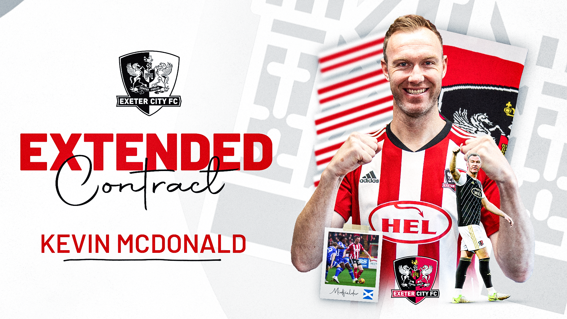 A new contract for Kevin McDonald