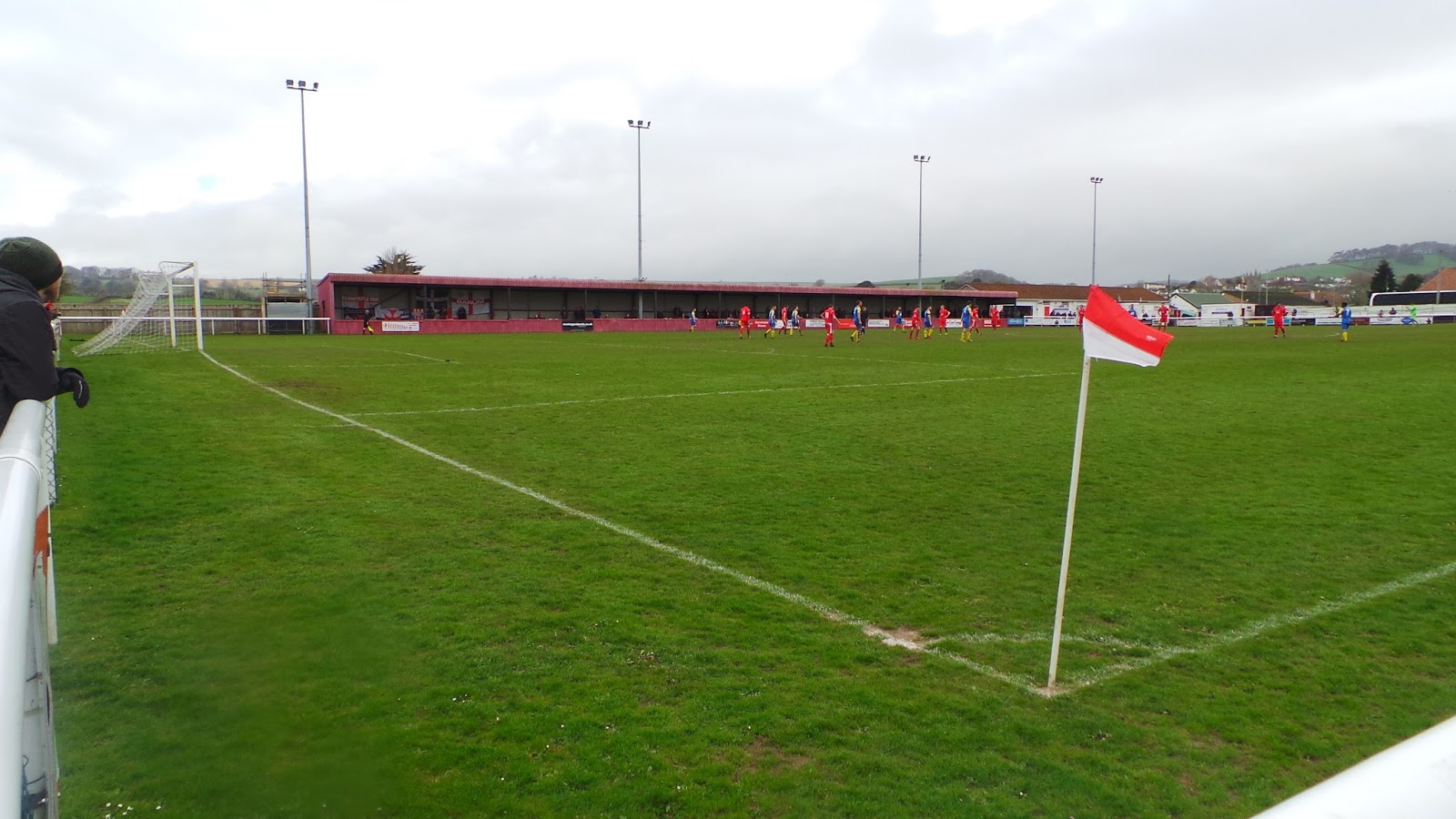 View of Mill Road, home of Barnstaple Town