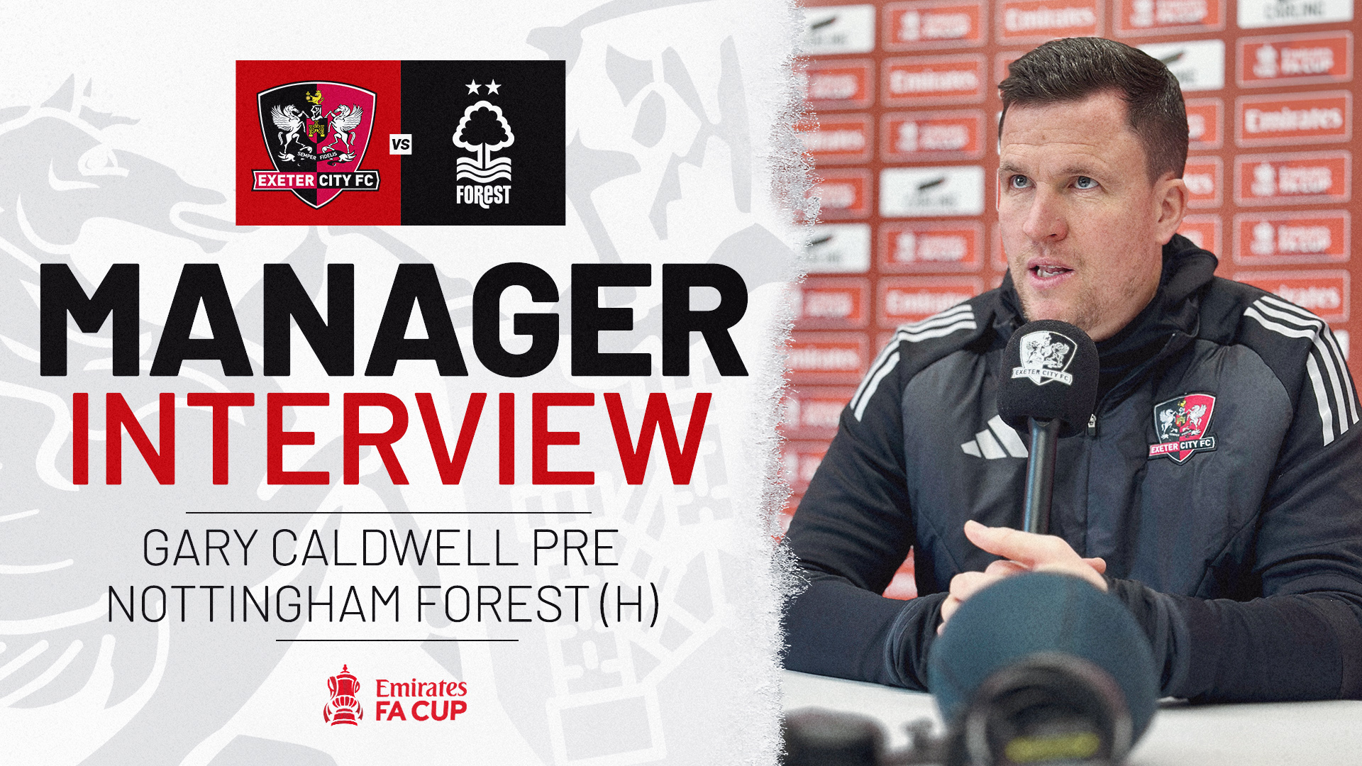 Gary Caldwell pre Forest interview