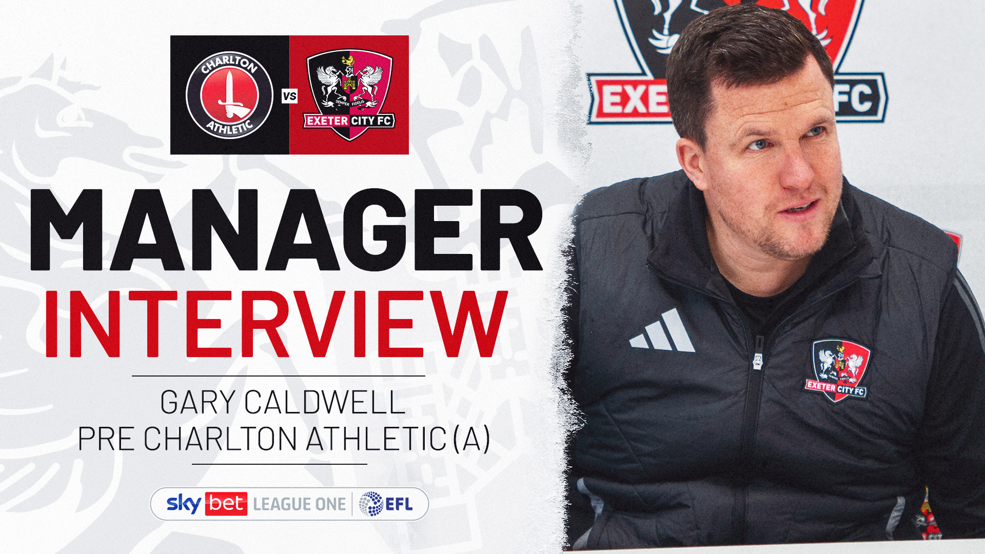 Gary Caldwell pre Charlton interview