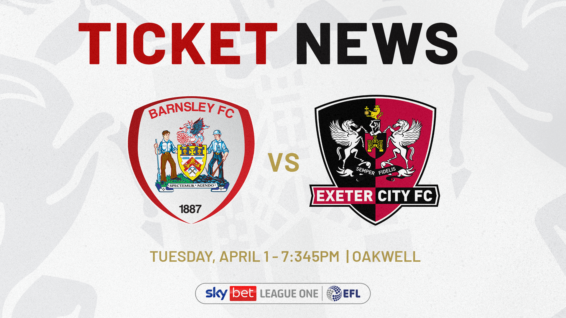 Barnsley Tickets