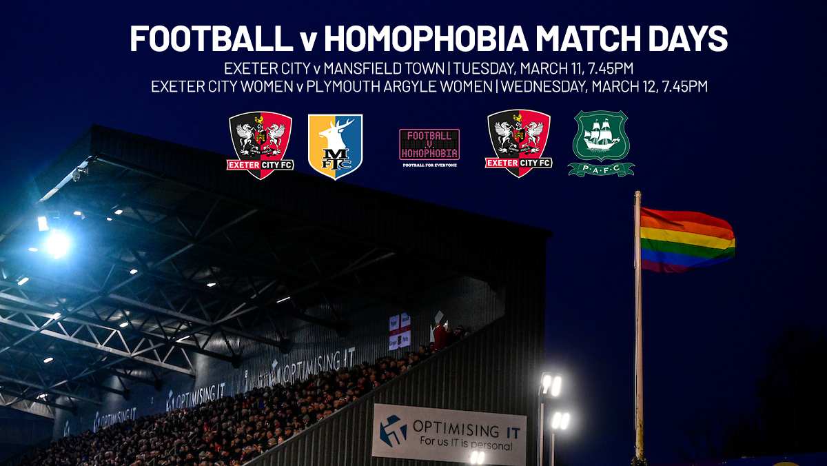 Football v Homophobia match day promo