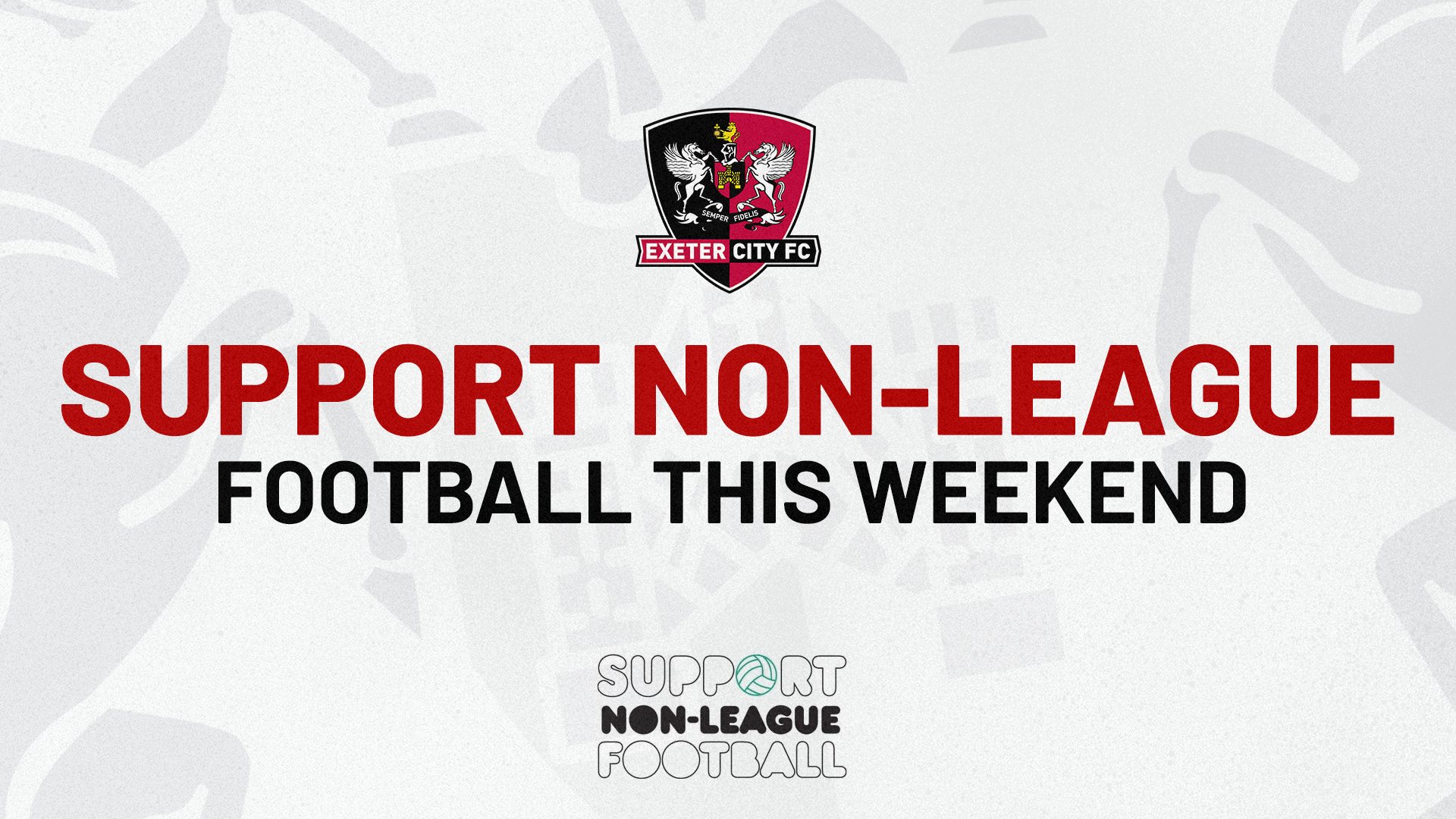 Support non-league football this weekend! 