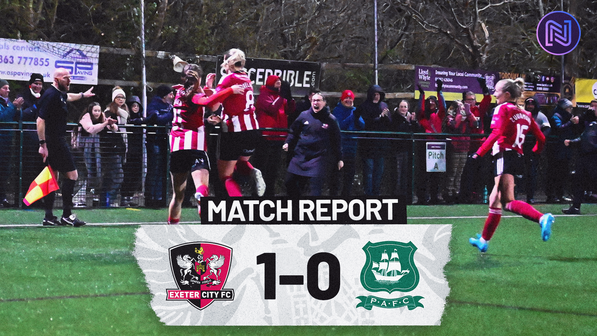 Match Report image for Exeter city women 1 plymouth Argyle women 0