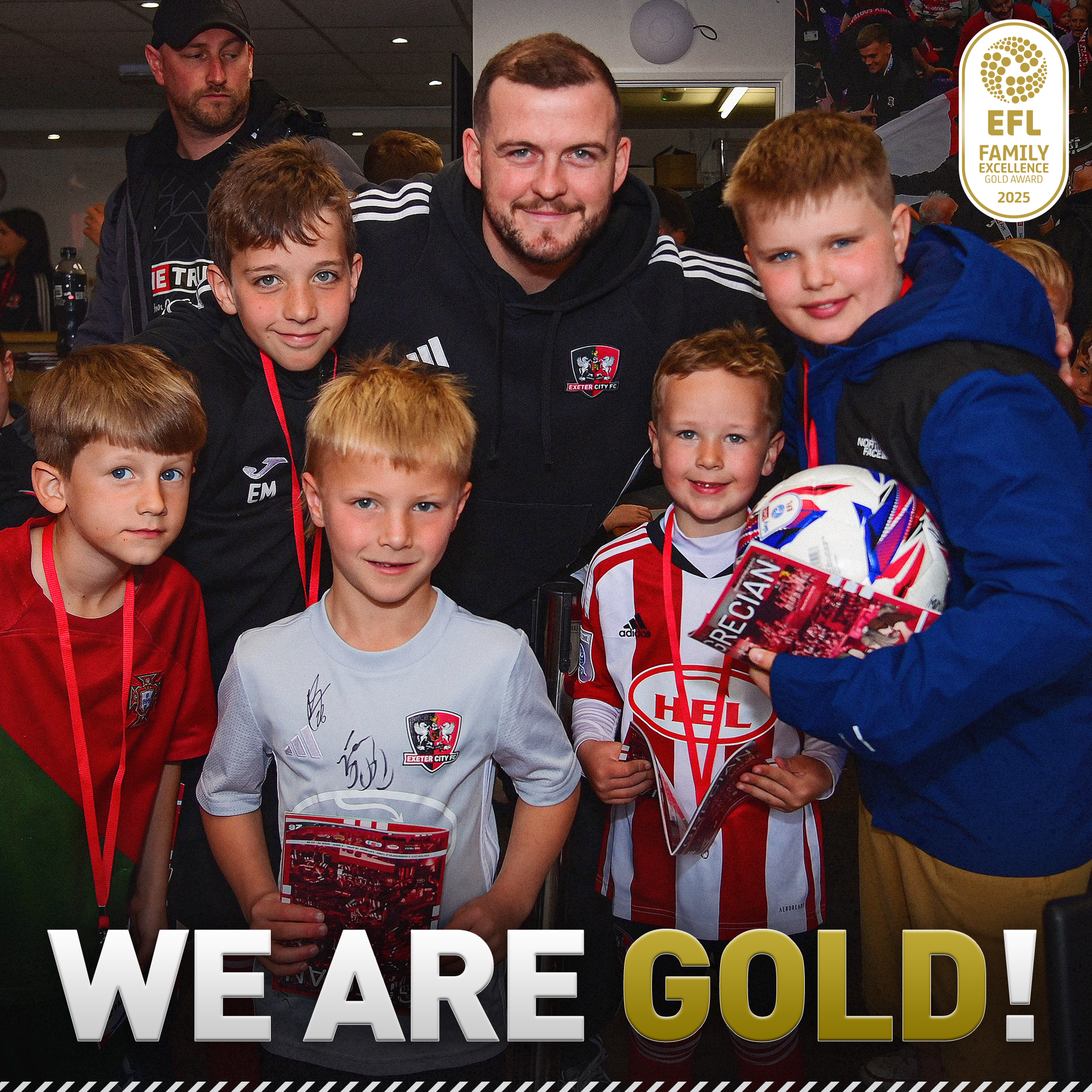 We are GOLD!