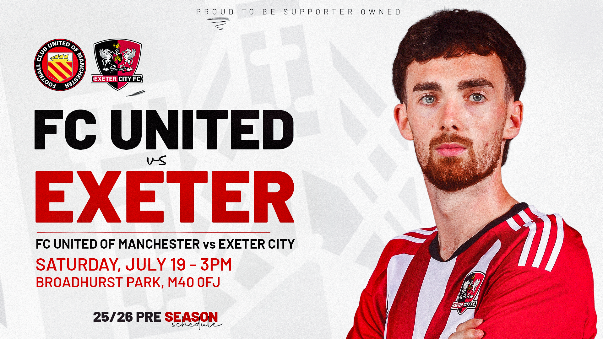 FC United of Manchester friendly