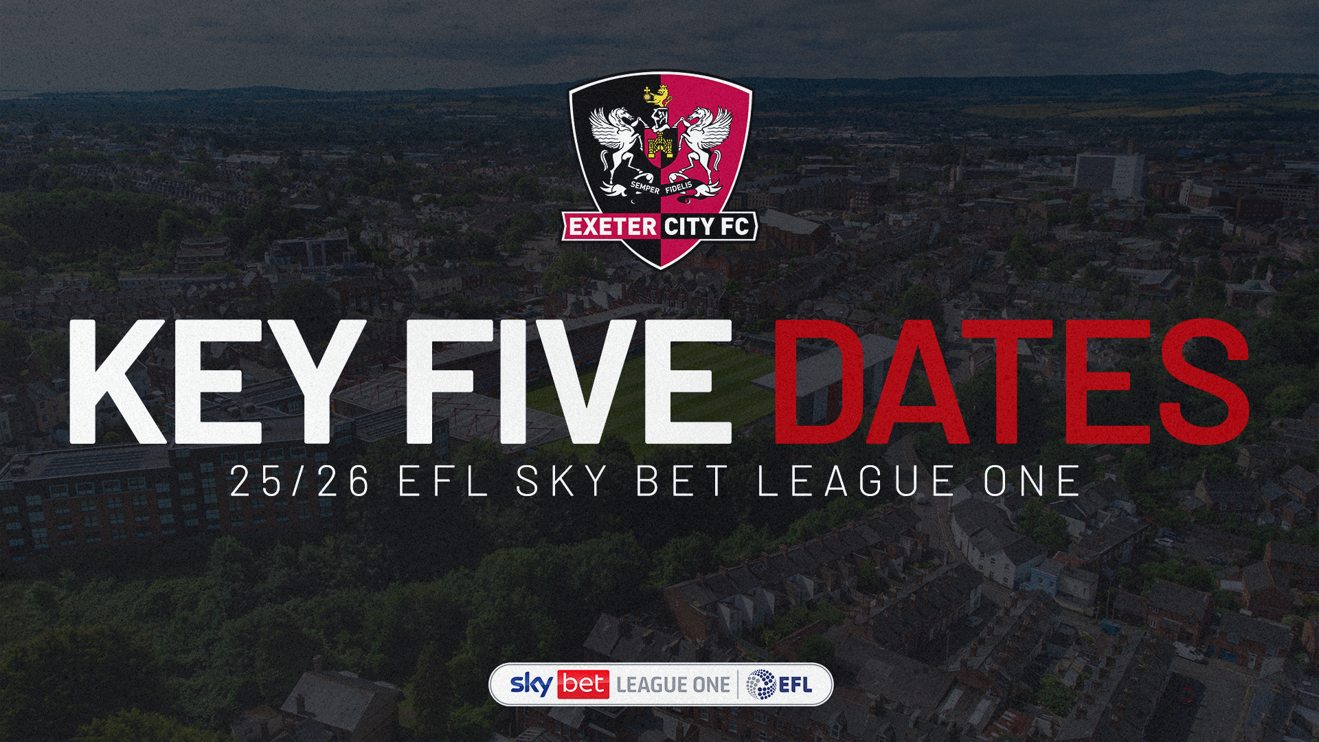 Key Dates Fixtures