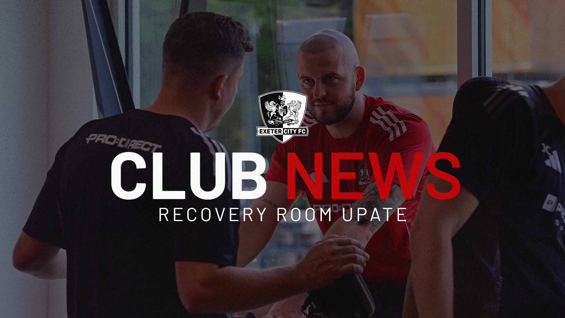 Graphic for Club News Recovery Room Update