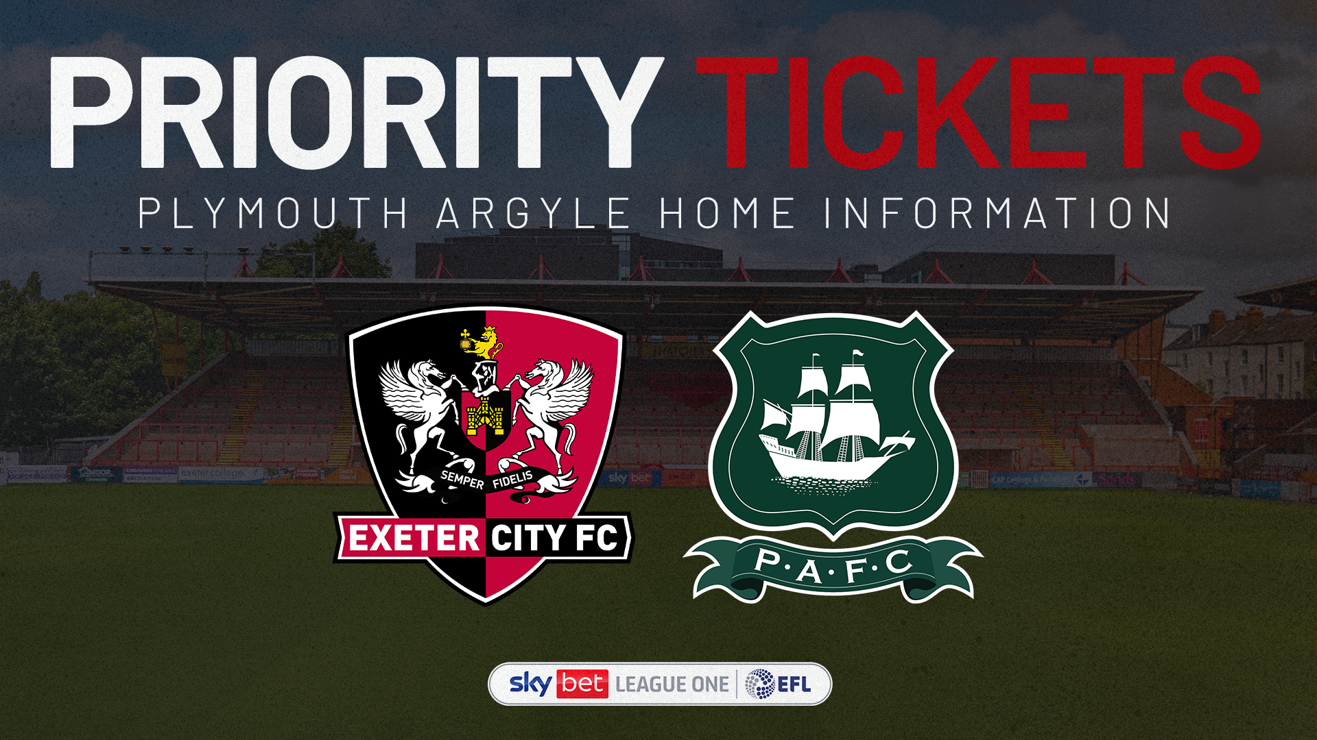 Plymouth Argyle priority info
