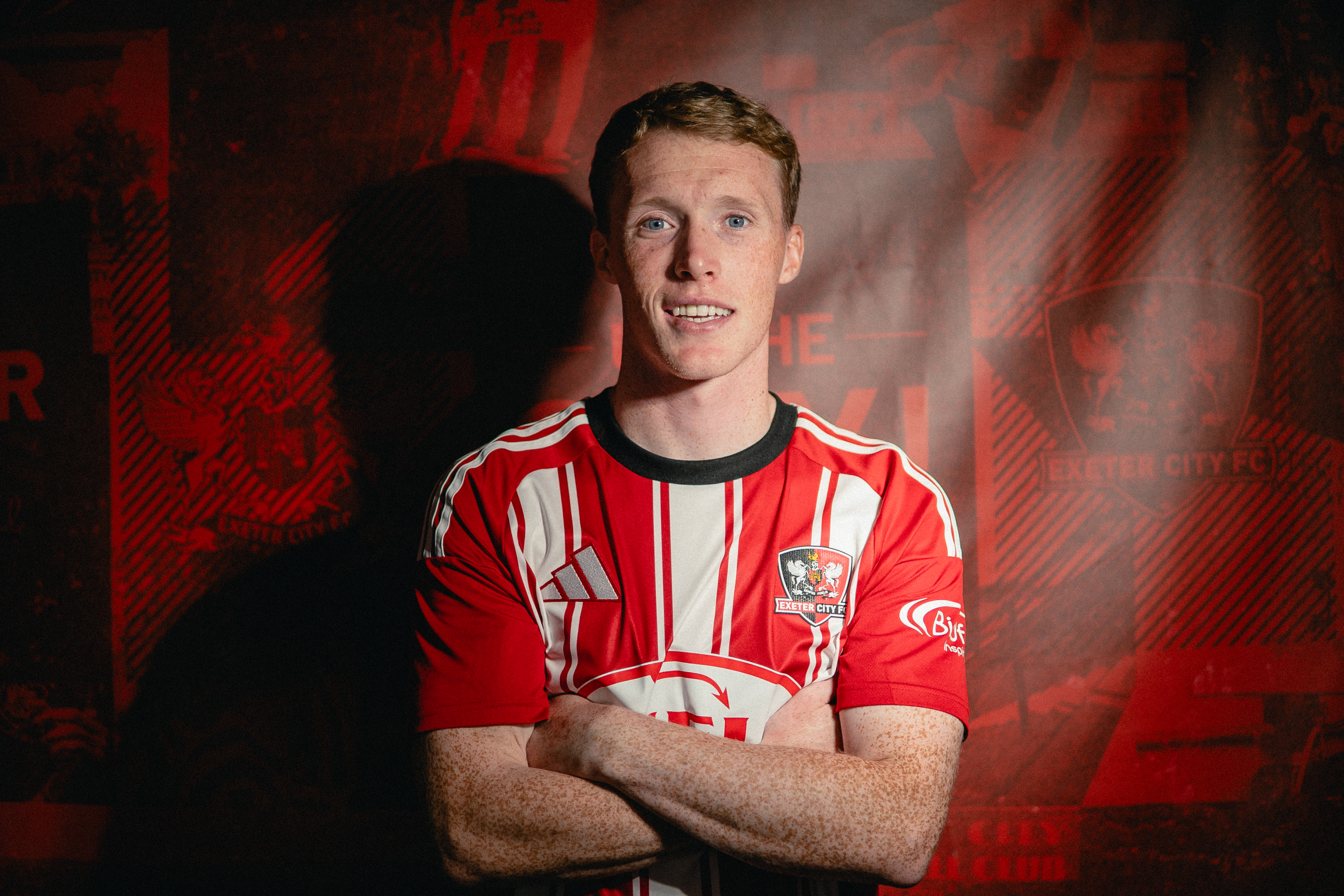 Jake Doyle Hayes smiles