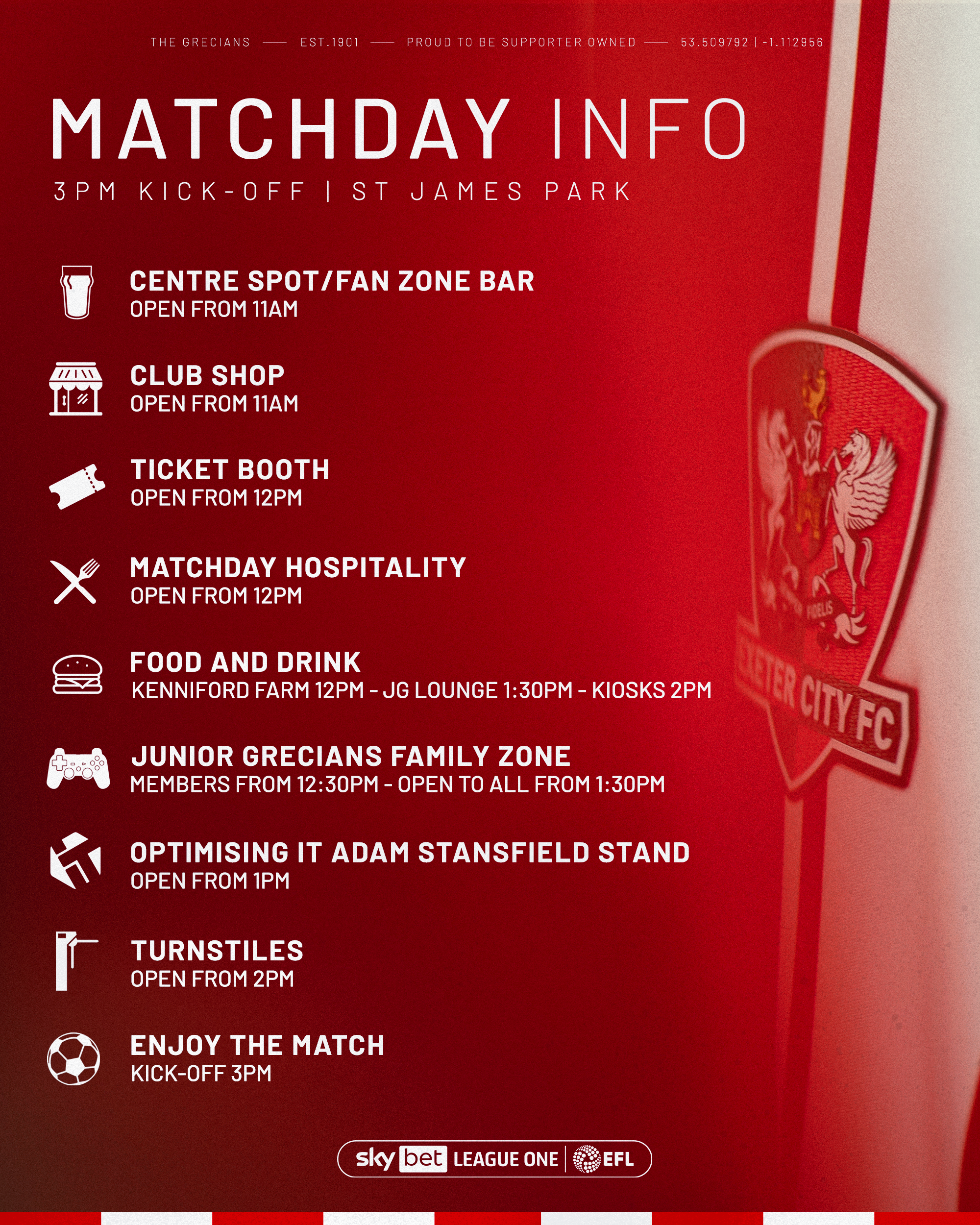 3pm Match Timings Graphic