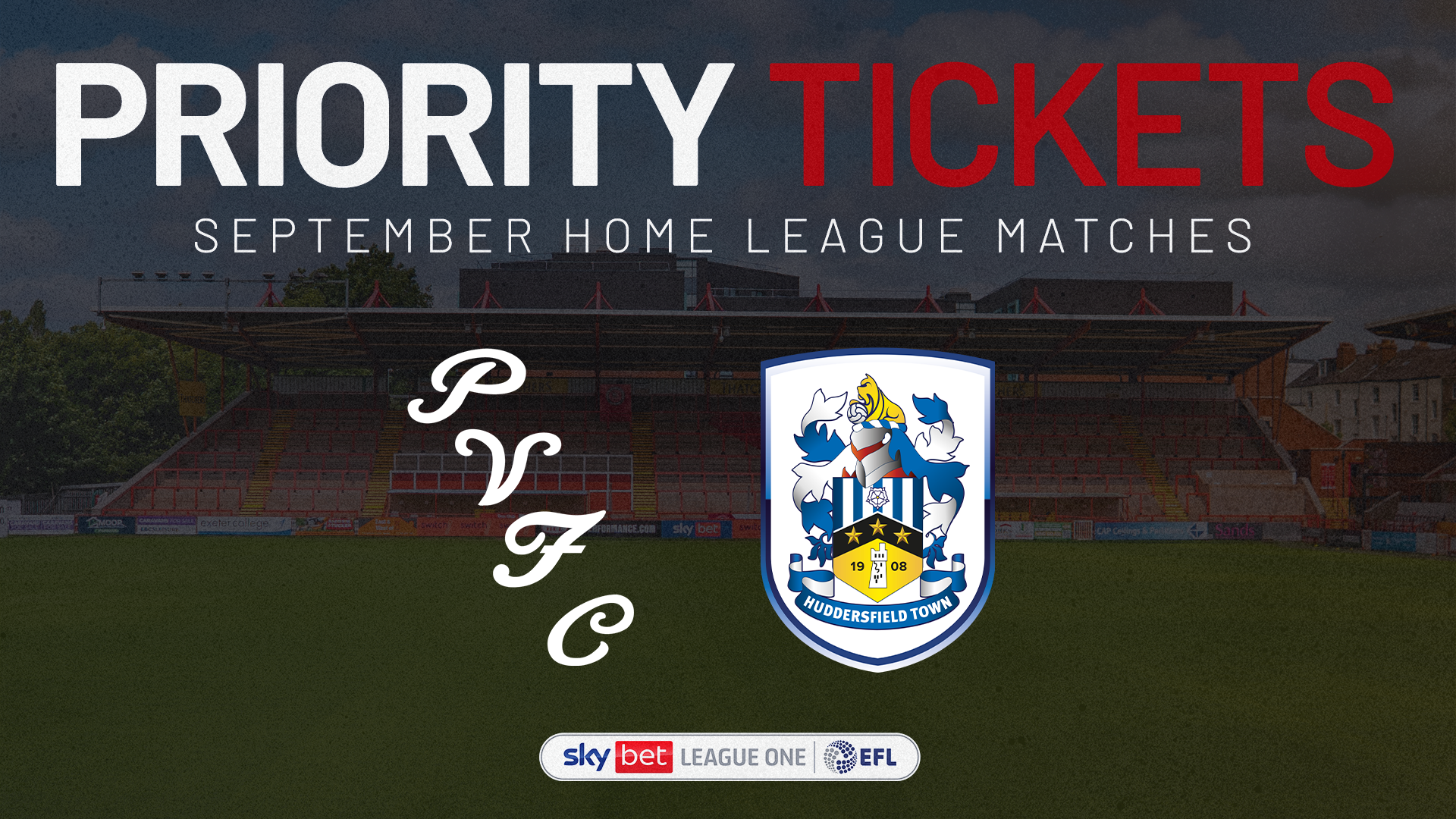 September Priority tickets