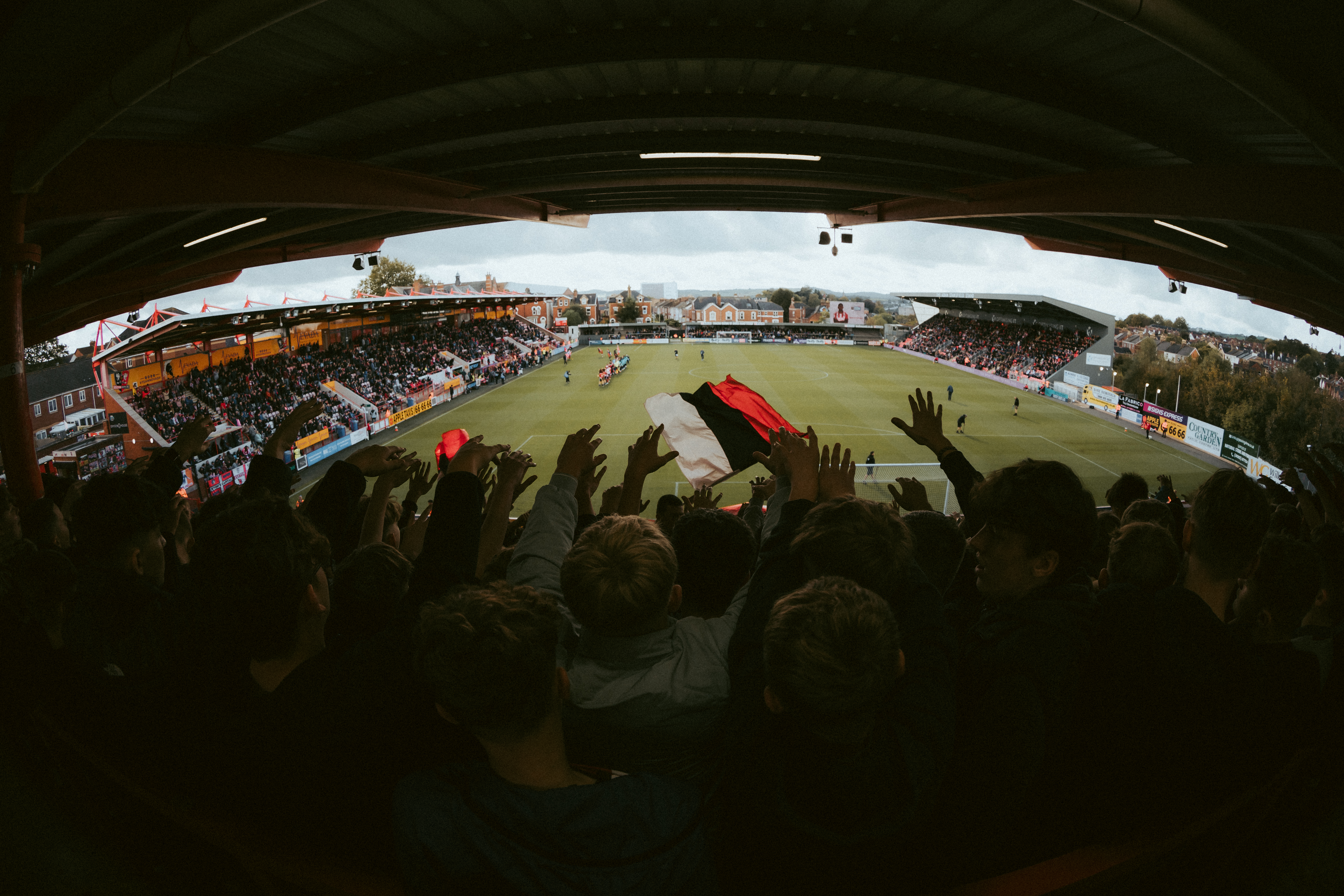 Fans at SJP